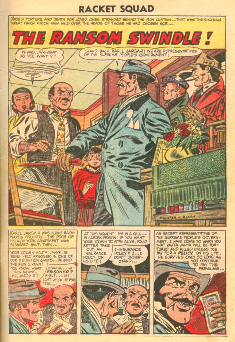 Read online Racket Squad in Action comic -  Issue #12 - 9