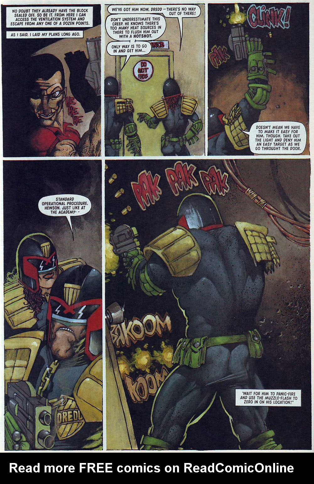 Read online Judge Dredd Megazine (vol. 3) comic -  Issue #32 - 34