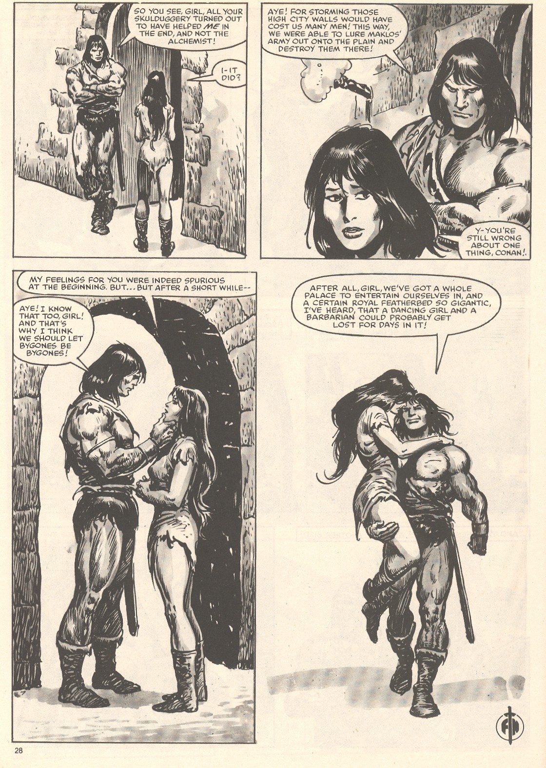 Read online The Savage Sword Of Conan comic -  Issue #79 - 28