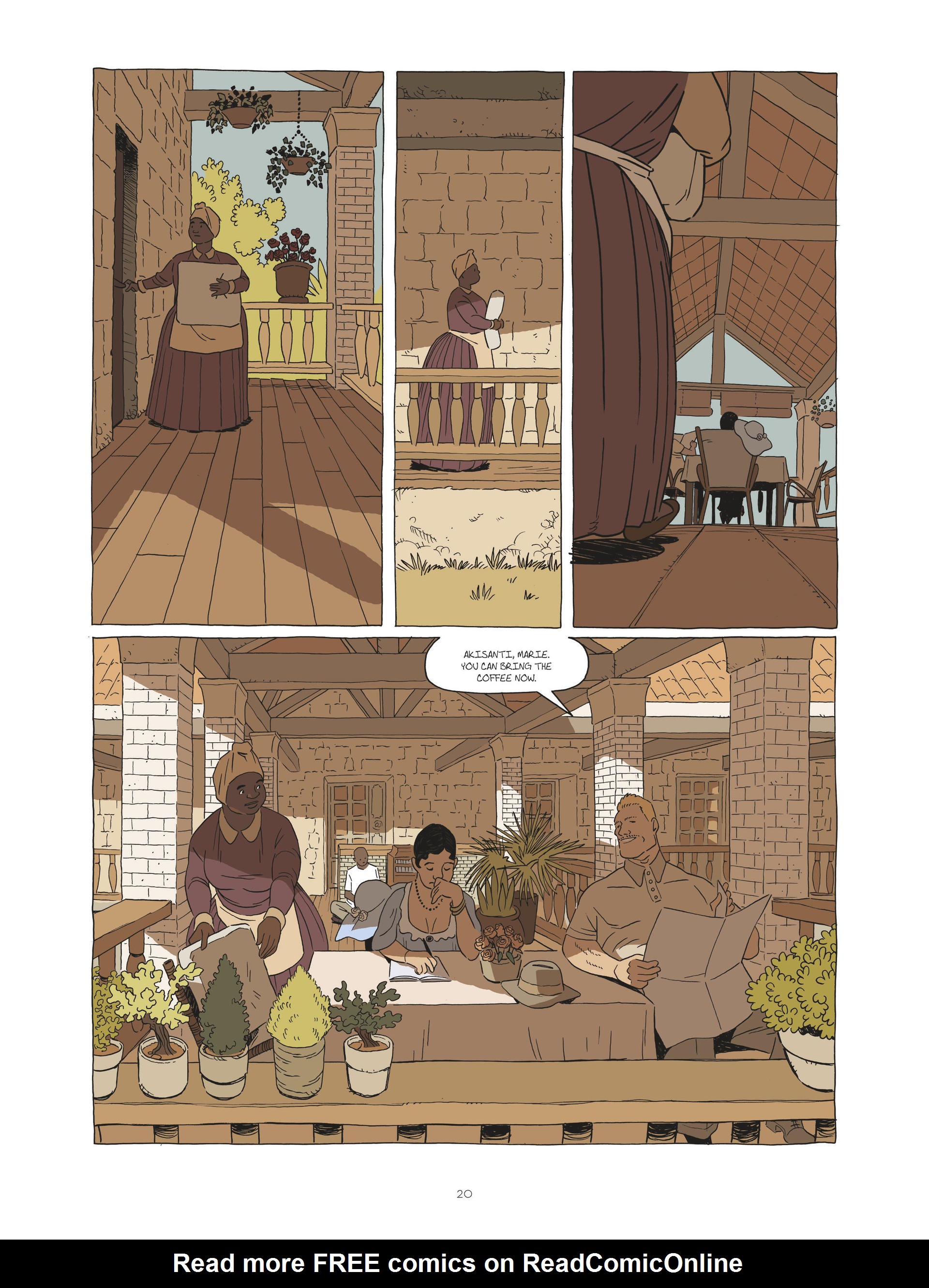 Read online Zidrou-Beuchot's African Trilogy comic -  Issue # TPB 2 - 20