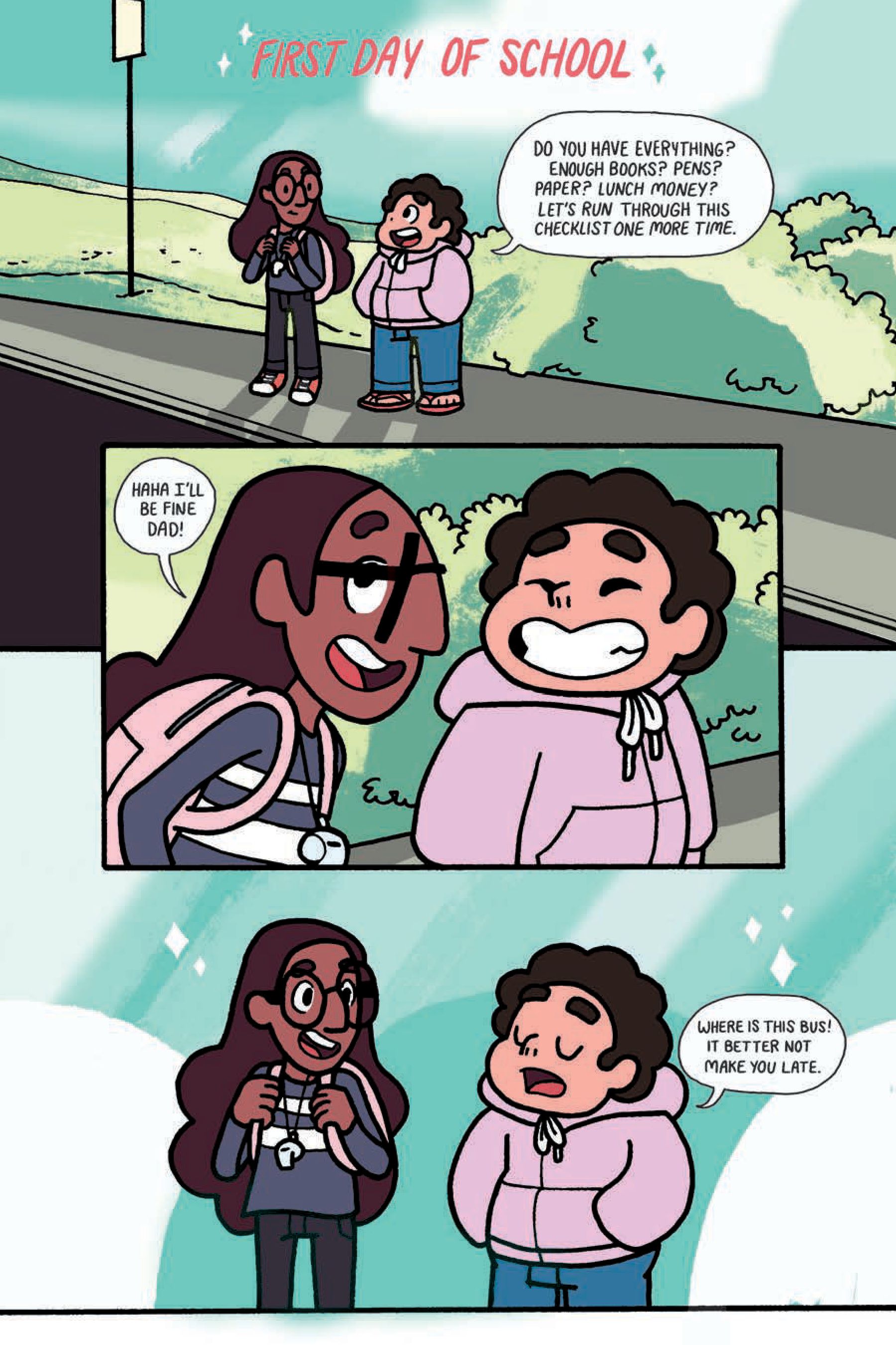 Read online Steven Universe: Too Cool For School comic -  Issue # TPB - 145