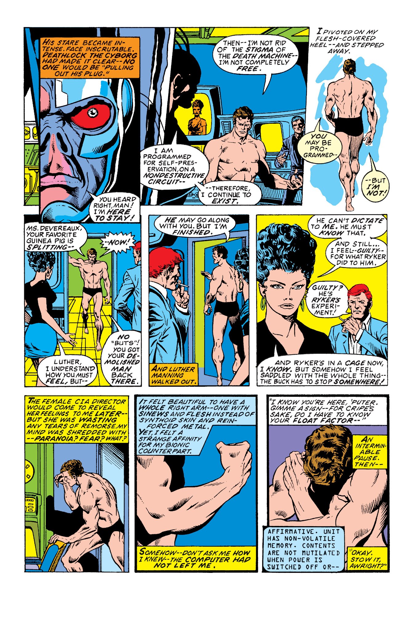 Read online Deathlok the Demolisher: The Complete Collection comic -  Issue # TPB - 175