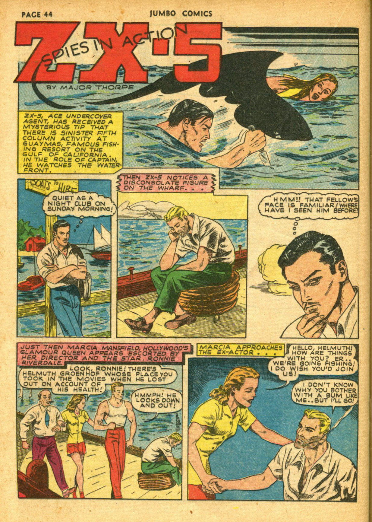 Read online Jumbo Comics comic -  Issue #34 - 47