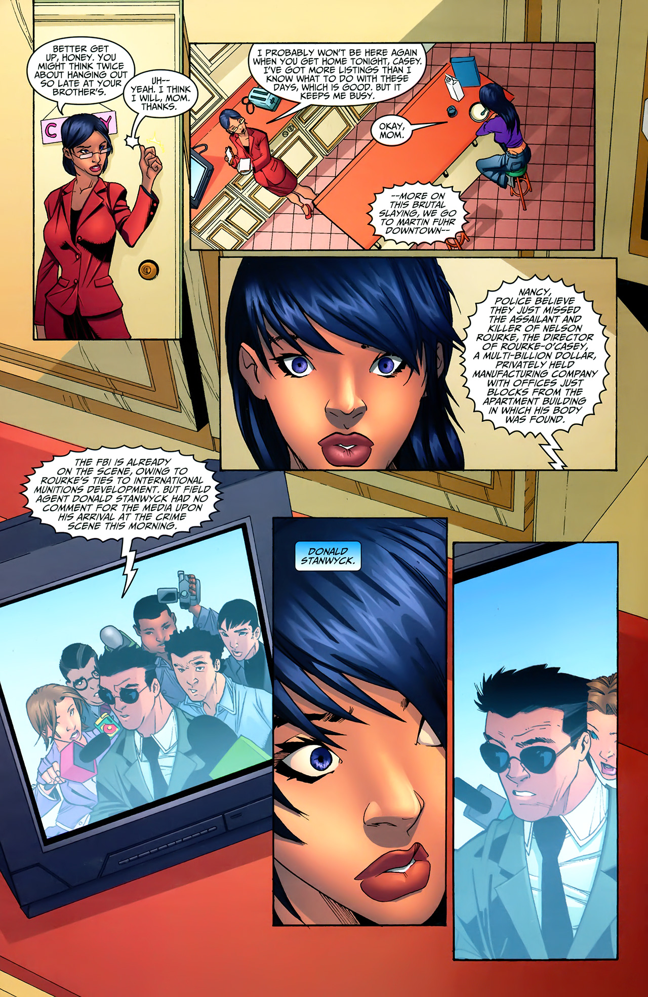 Read online Casey Blue: Beyond Tomorrow comic -  Issue #2 - 8