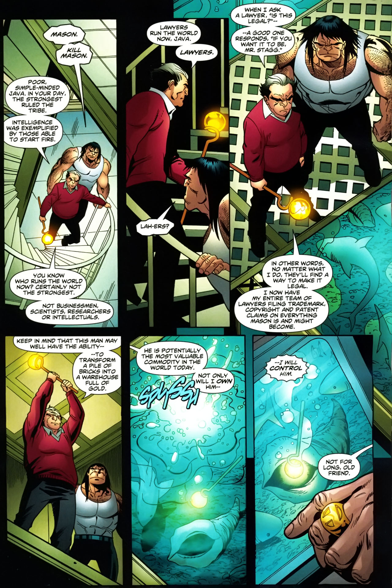 Read online Metamorpho: Year One comic -  Issue #3 - 10