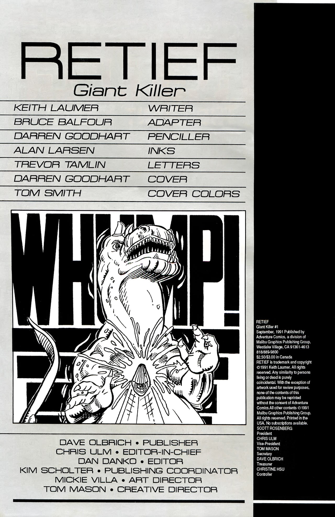 Read online Retief: The Giant Killer comic -  Issue # Full - 2