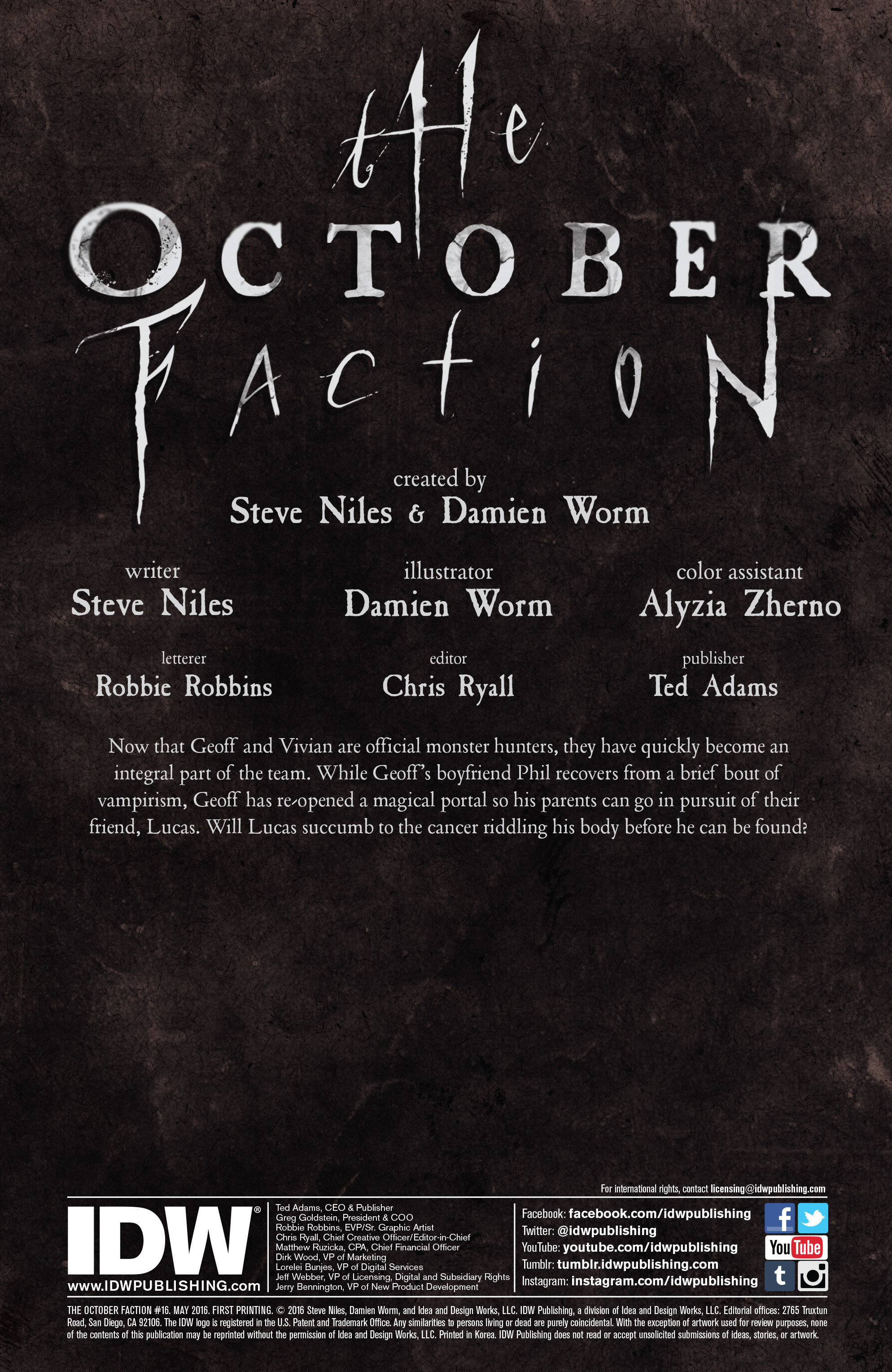Read online The October Faction comic -  Issue #16 - 2