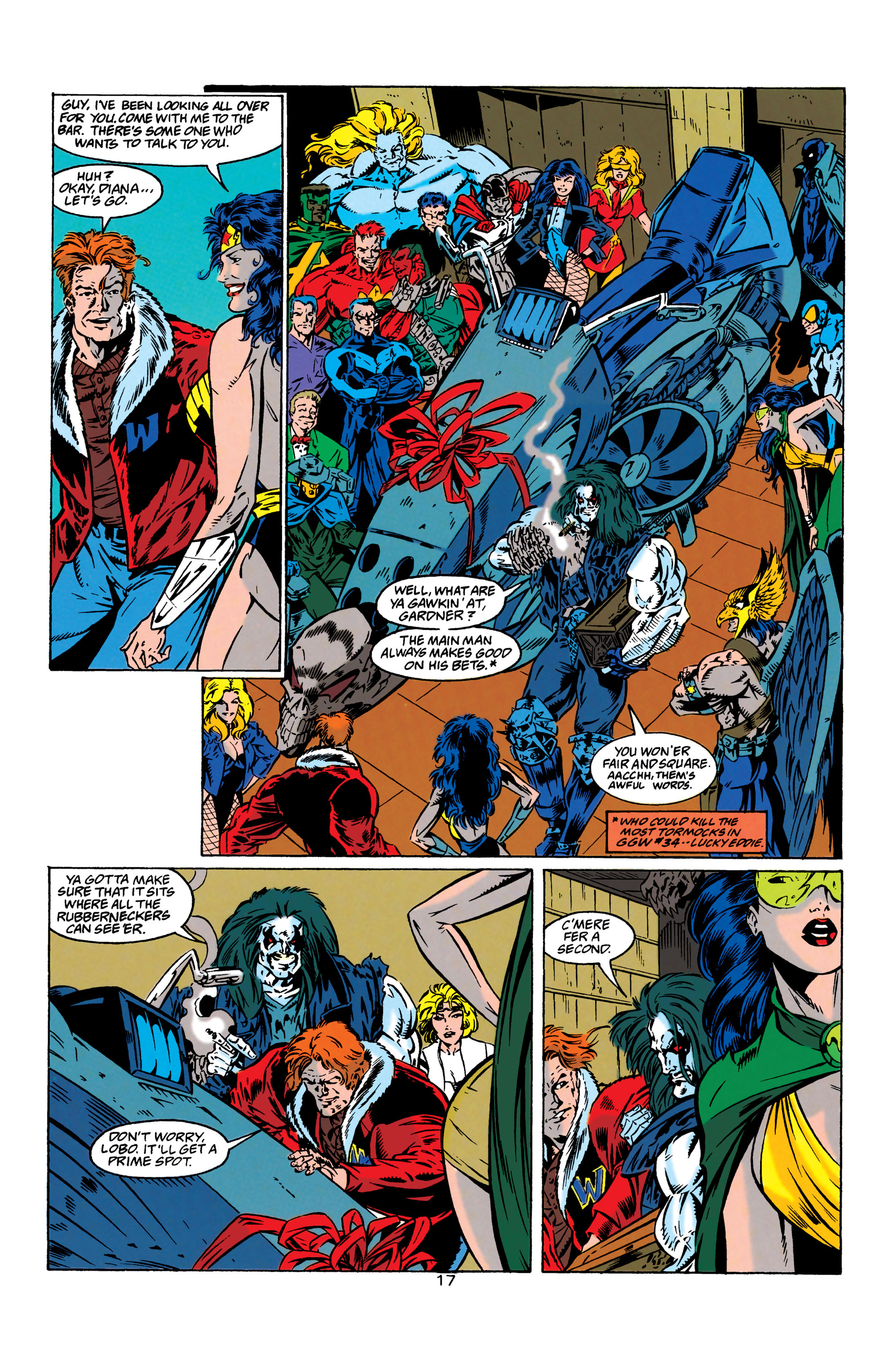 Read online Guy Gardner: Warrior comic -  Issue #39 - 17