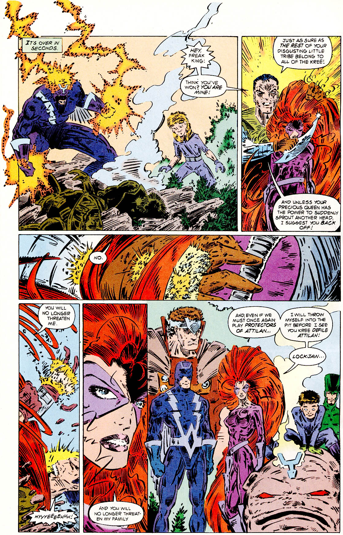 Read online Inhumans: The Great Refuge comic -  Issue # Full - 22
