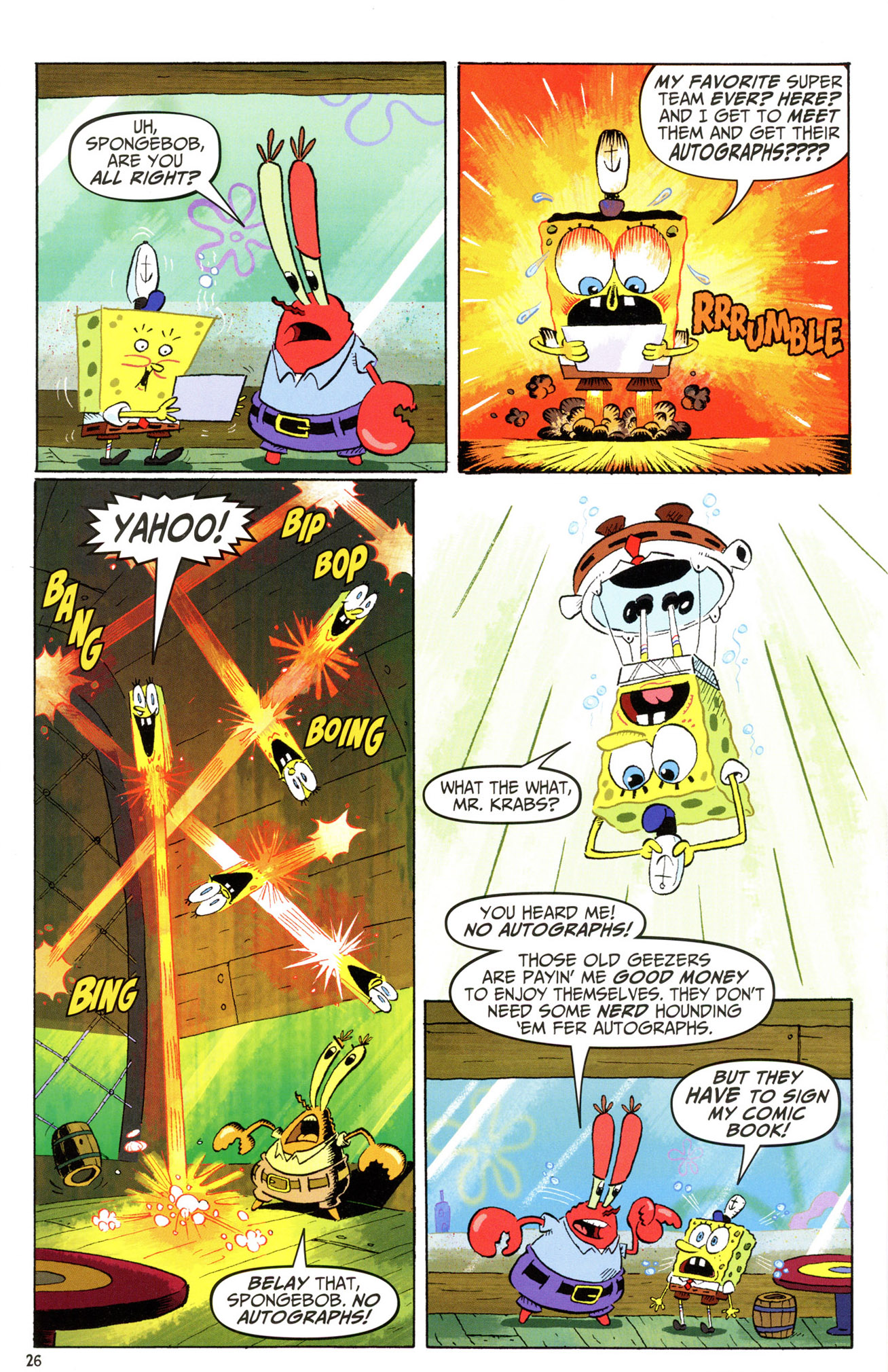 Read online Spongebob Freestyle Funnies comic -  Issue # FCBD 2013 - 28