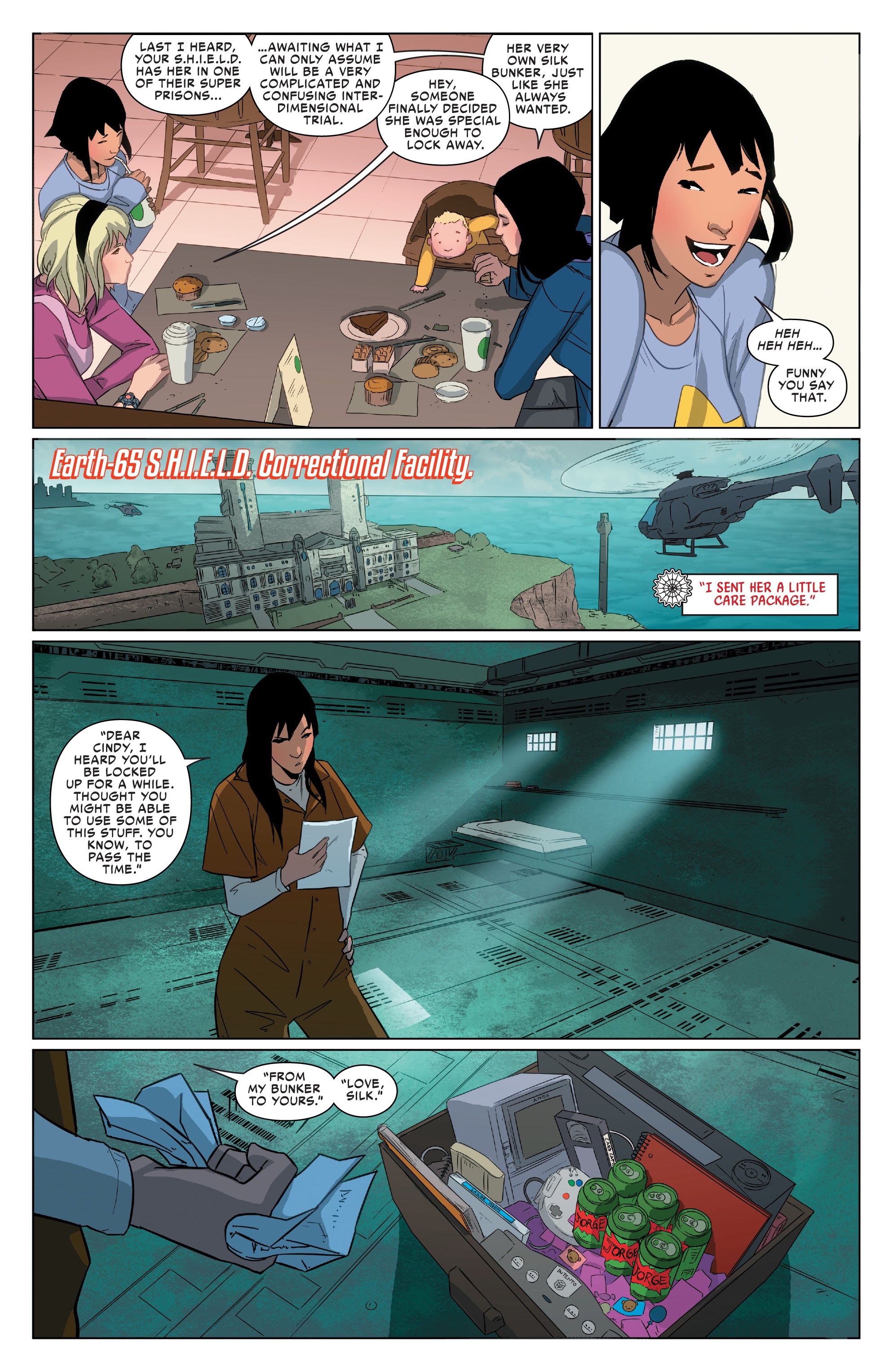 Read online Silk: Out of the Spider-Verse comic -  Issue # TPB 2 (Part 3) - 102