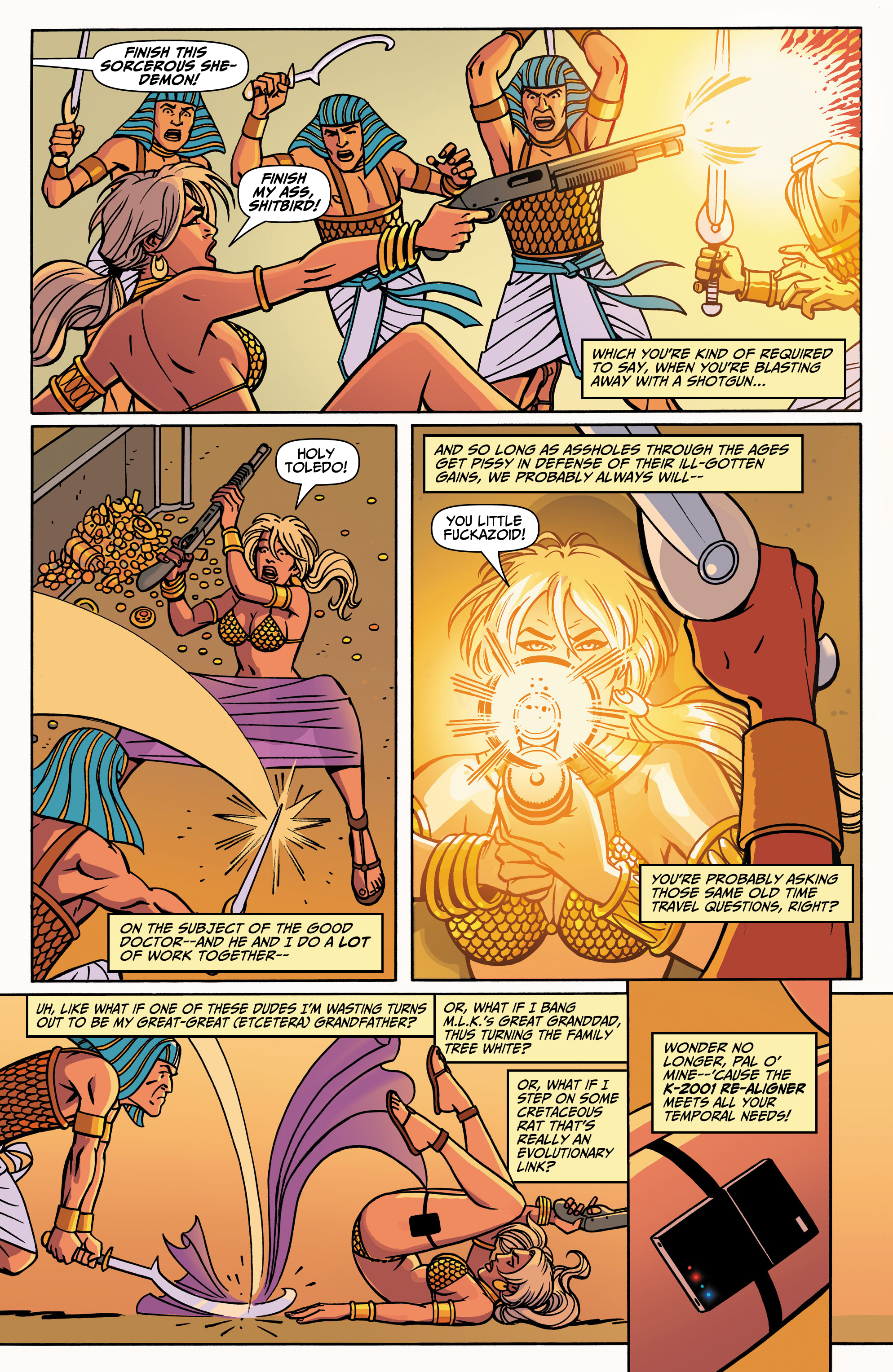 Read online Marjorie Finnegan, Temporal Criminal comic -  Issue #1 - 11