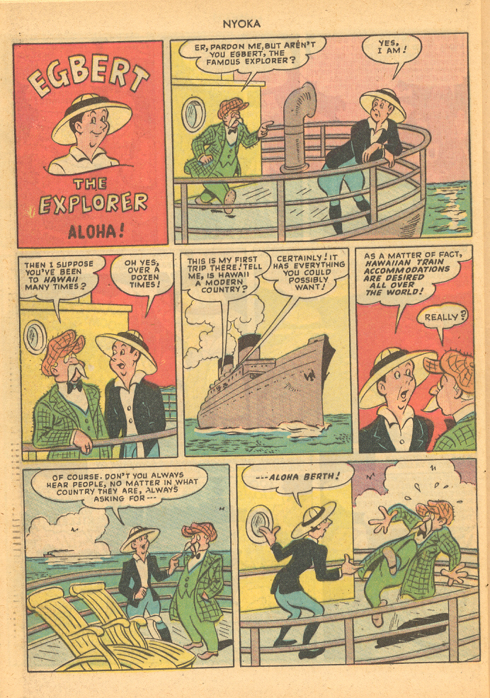 Read online Nyoka the Jungle Girl (1945) comic -  Issue #33 - 40