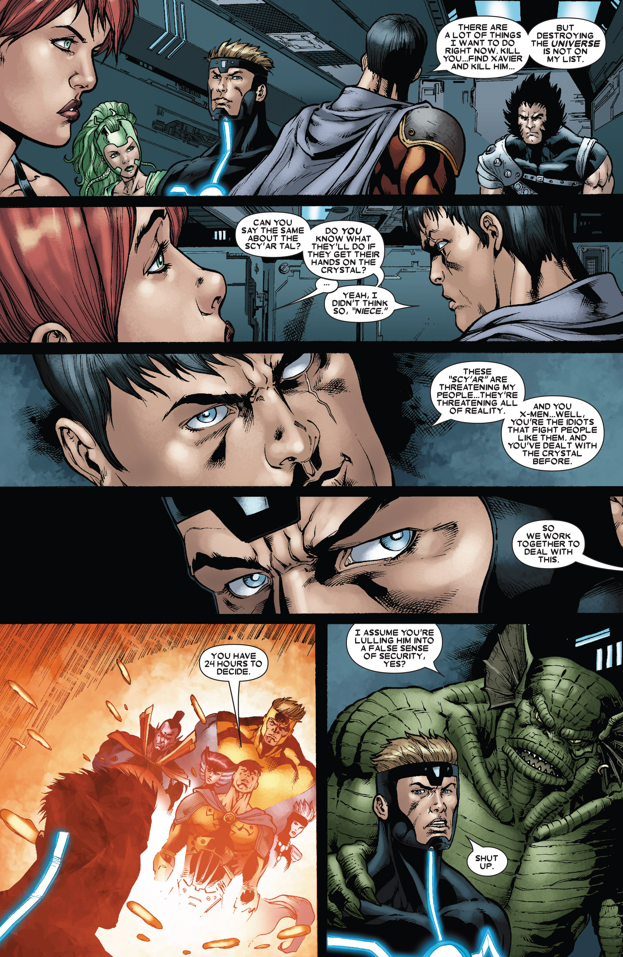 Read online X-Men: Emperor Vulcan comic -  Issue #3 - 7