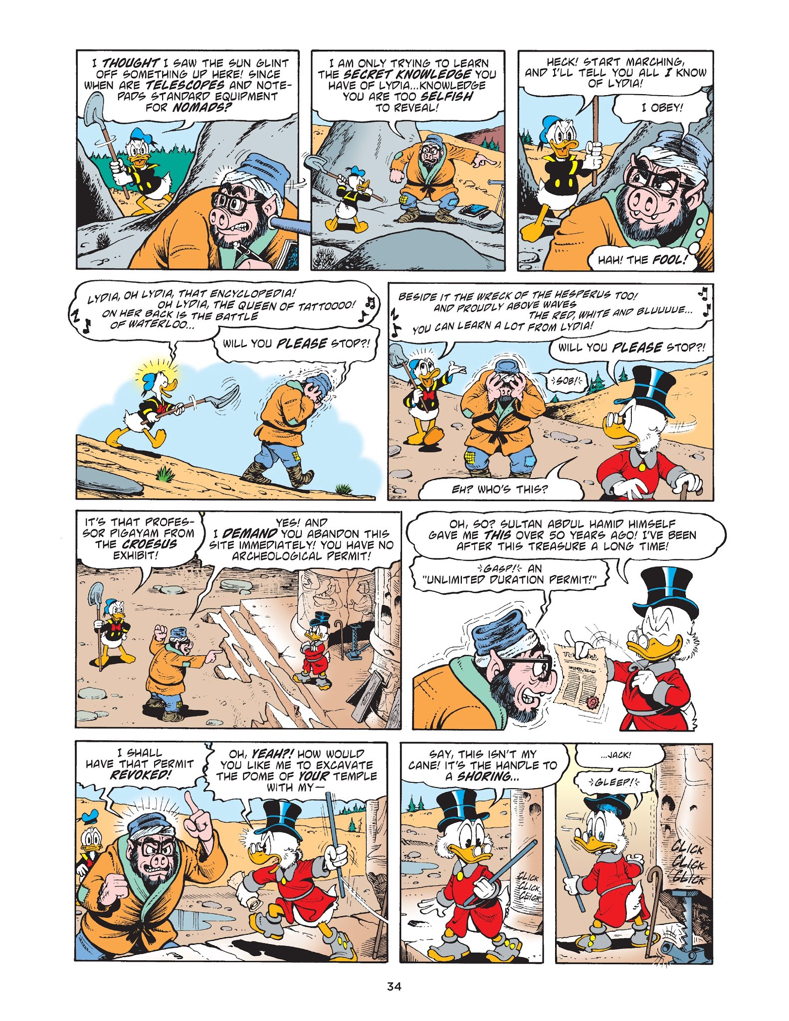 Read online Walt Disney Uncle Scrooge and Donald Duck: The Don Rosa Library comic -  Issue # TPB 6 (Part 1) - 35