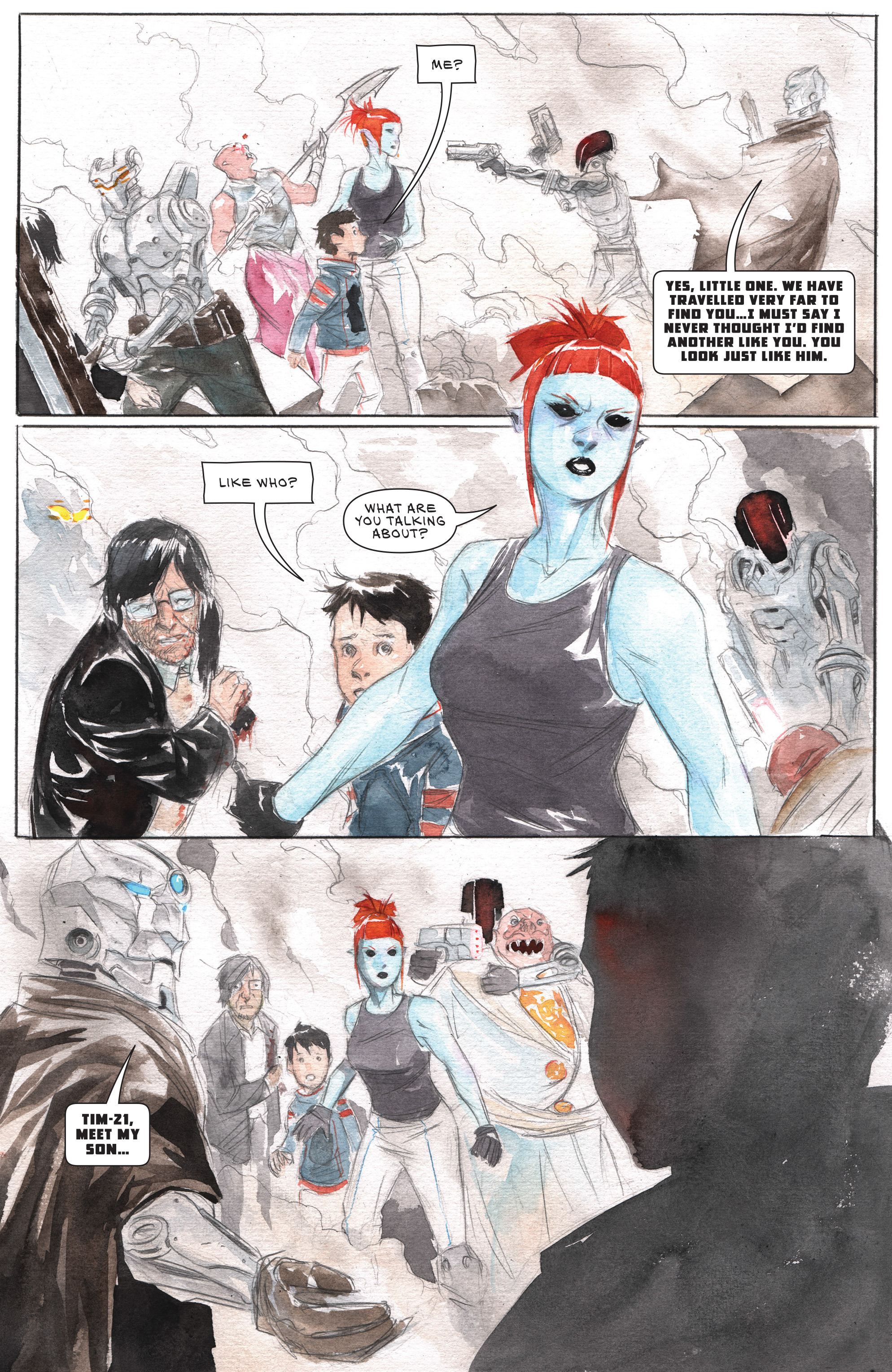 Read online Descender comic -  Issue # _TPB 1 - 131