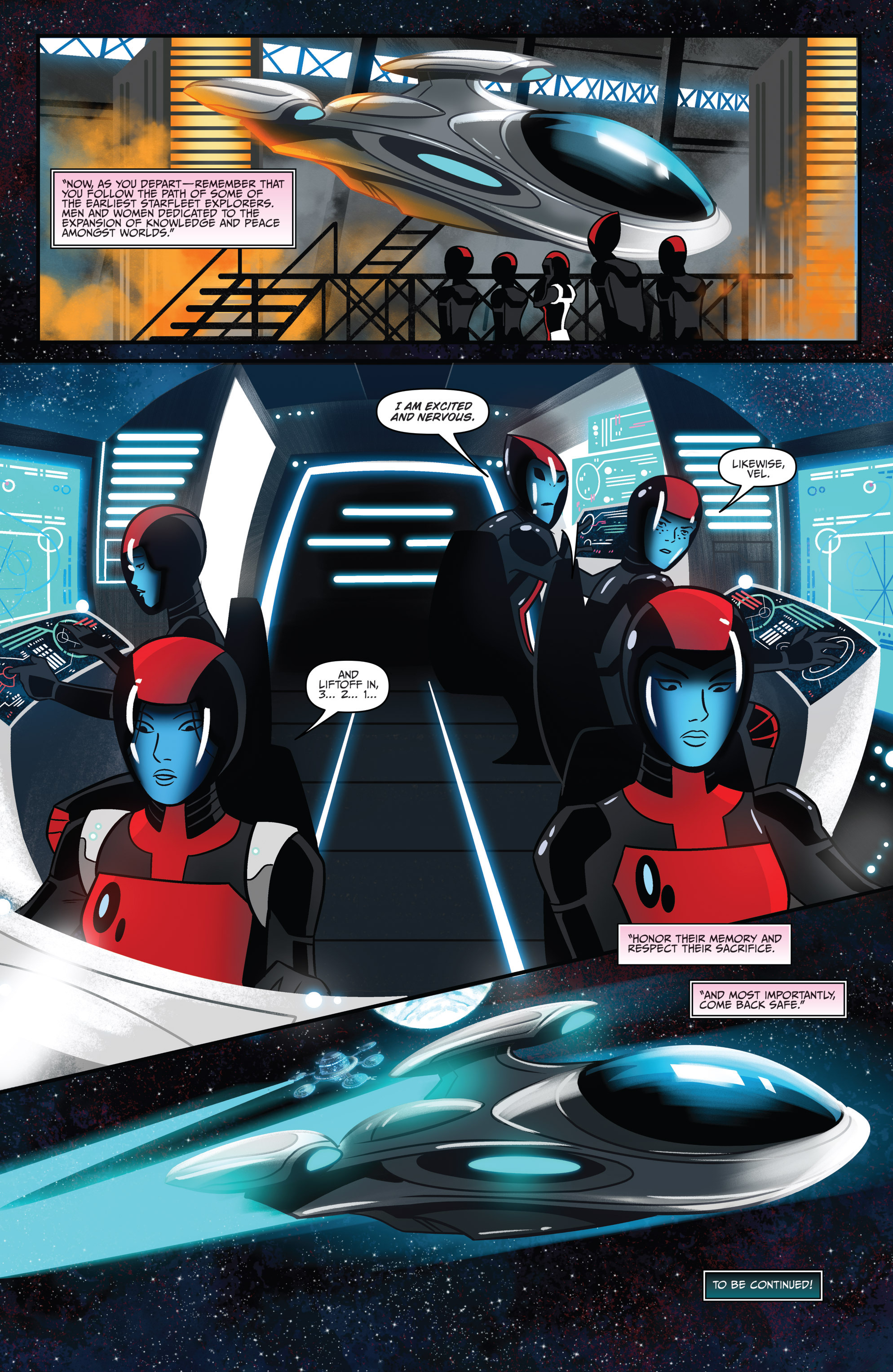 Read online Star Trek: Starfleet Academy (2015) comic -  Issue #3 - 22