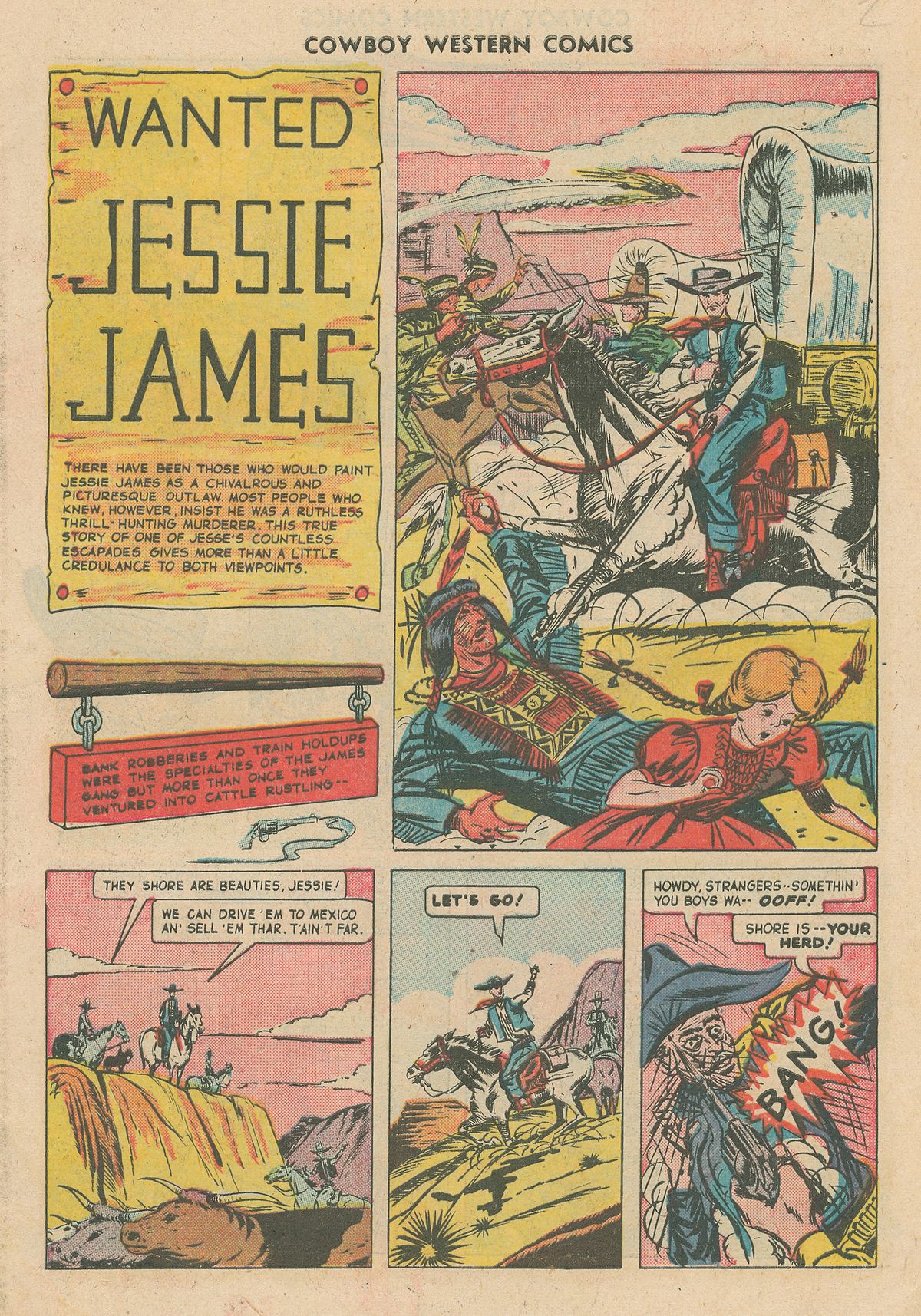 Read online Cowboy Western Comics (1948) comic -  Issue #31 - 3