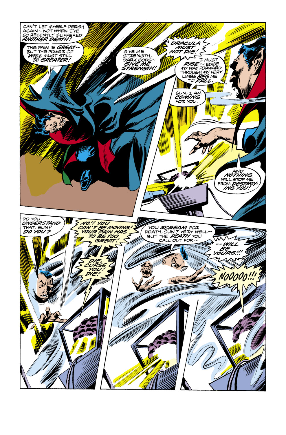 Read online Tomb of Dracula (1972) comic -  Issue #42 - 12