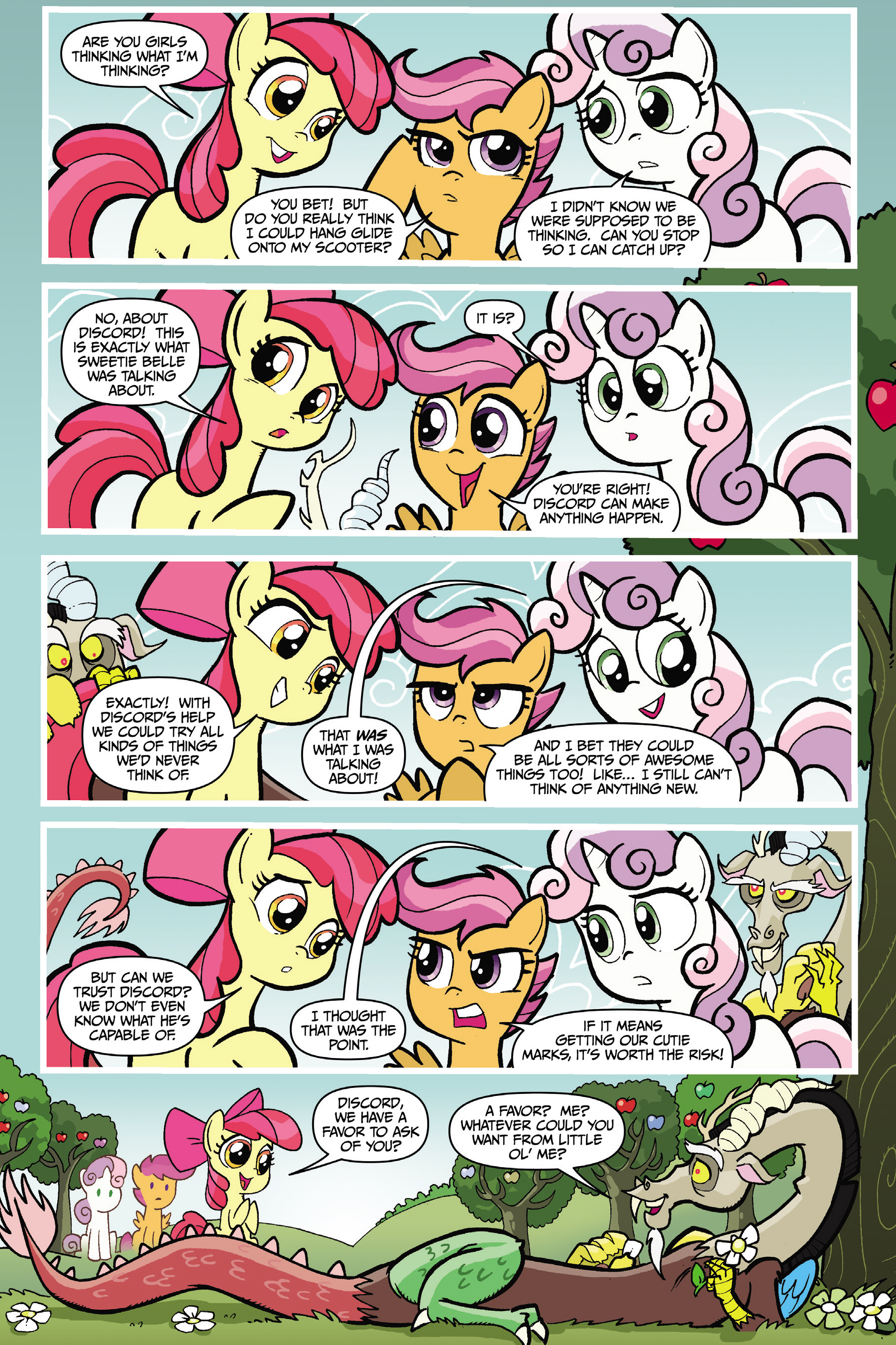 Read online My Little Pony: Adventures in Friendship comic -  Issue #4 - 12