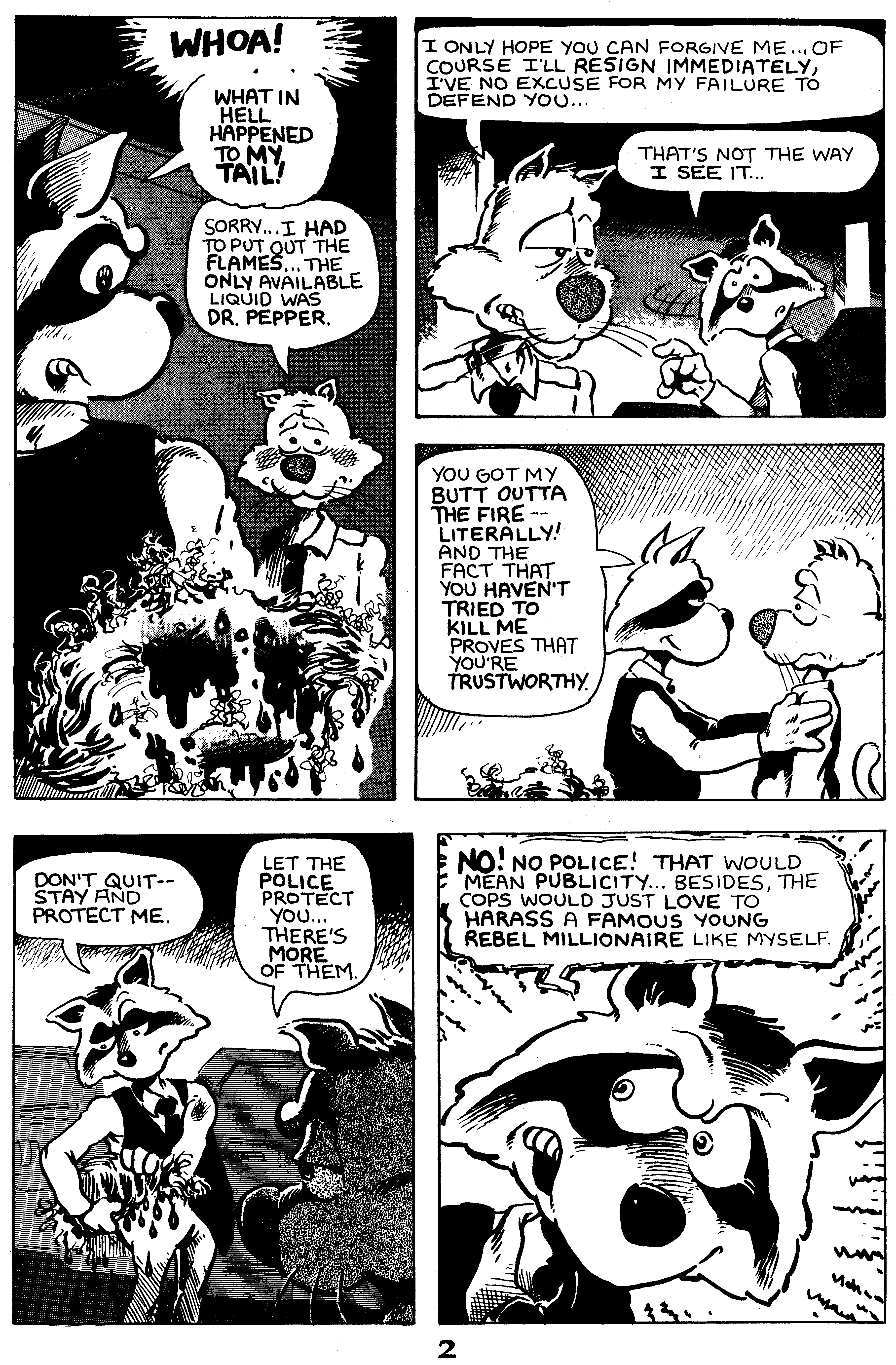 Read online Critters comic -  Issue #36 - 4