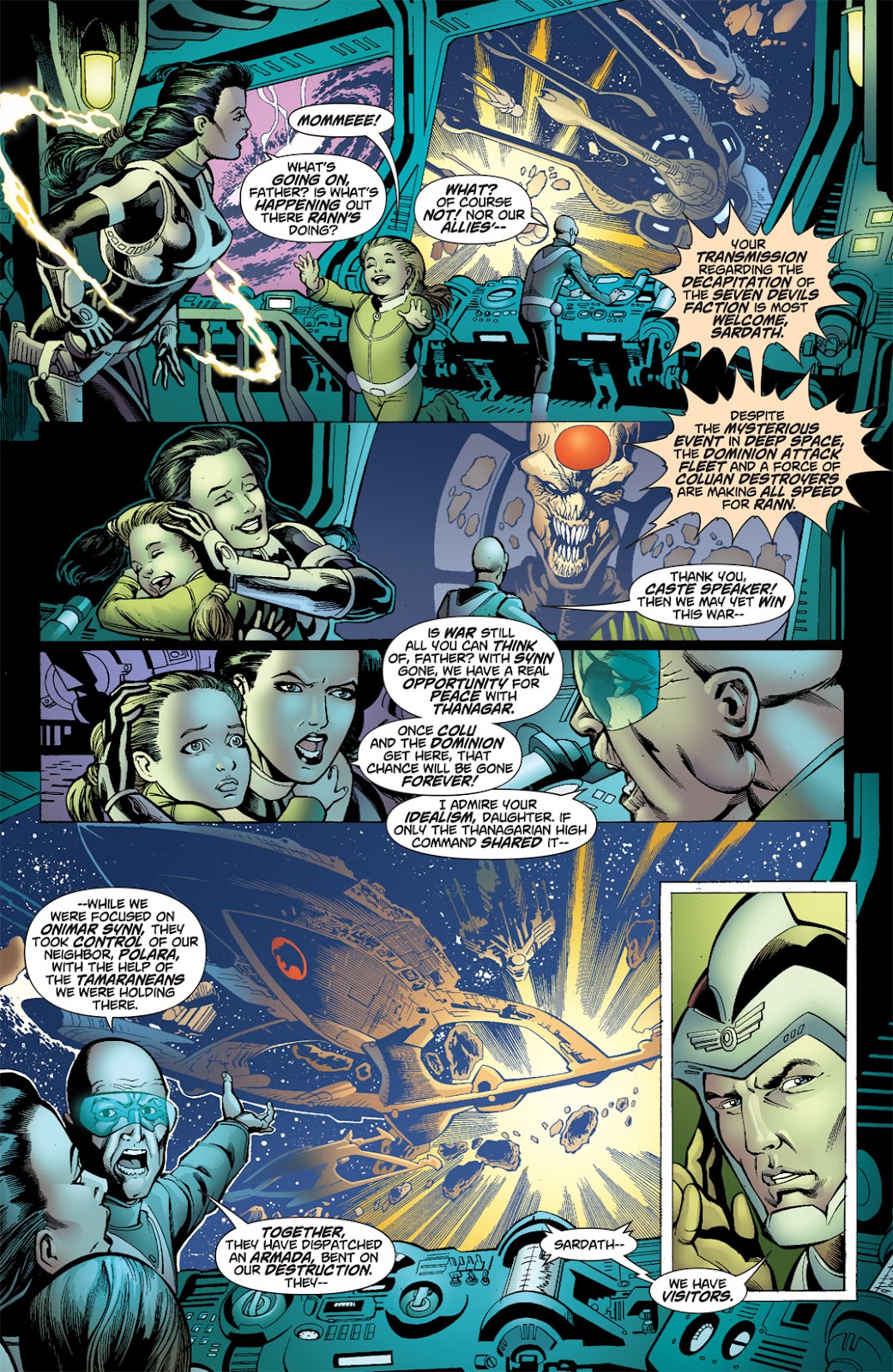 Rann/Thanagar War issue 6 - Page 17