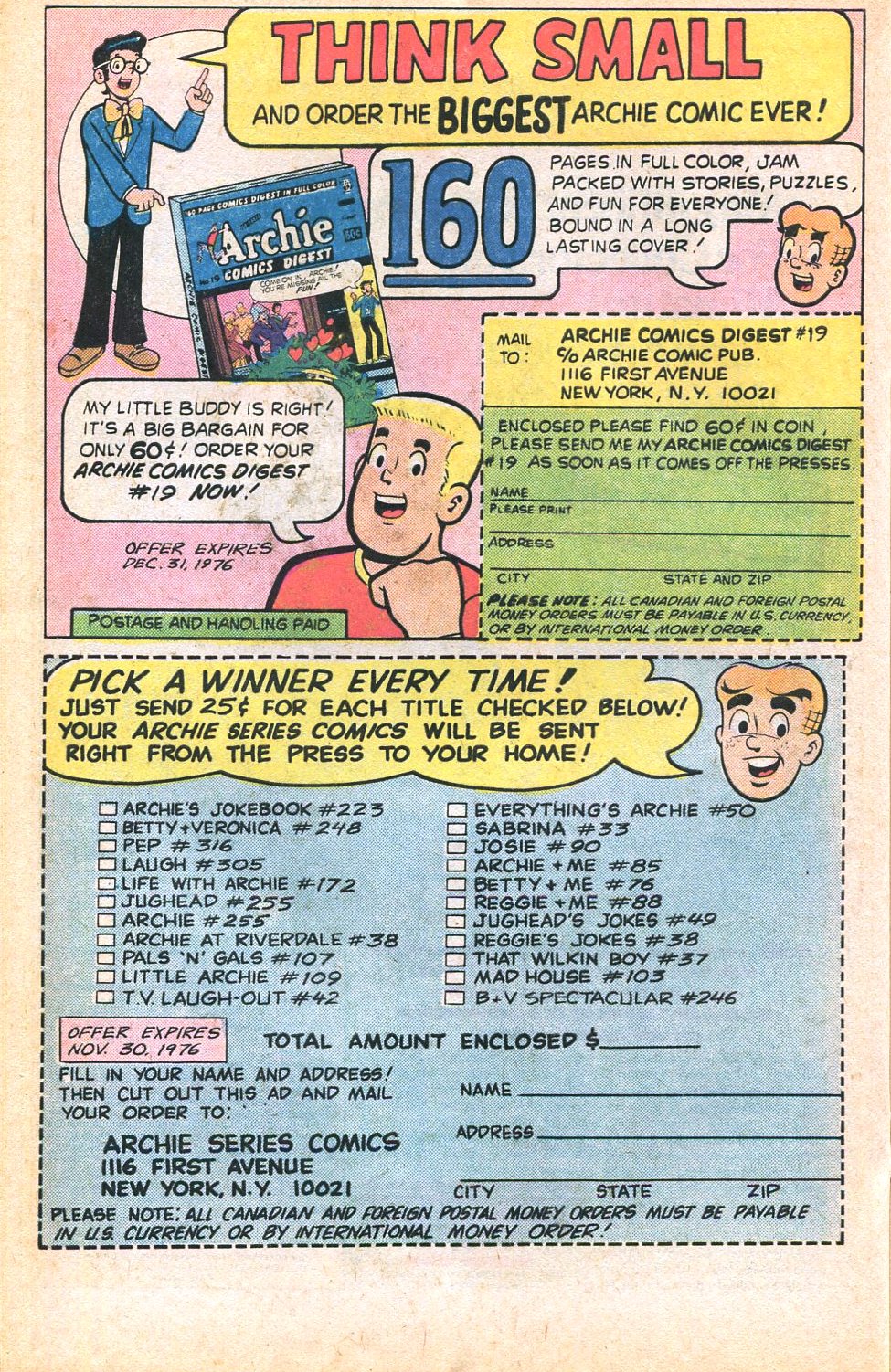 Read online Life With Archie (1958) comic -  Issue #171 - 20