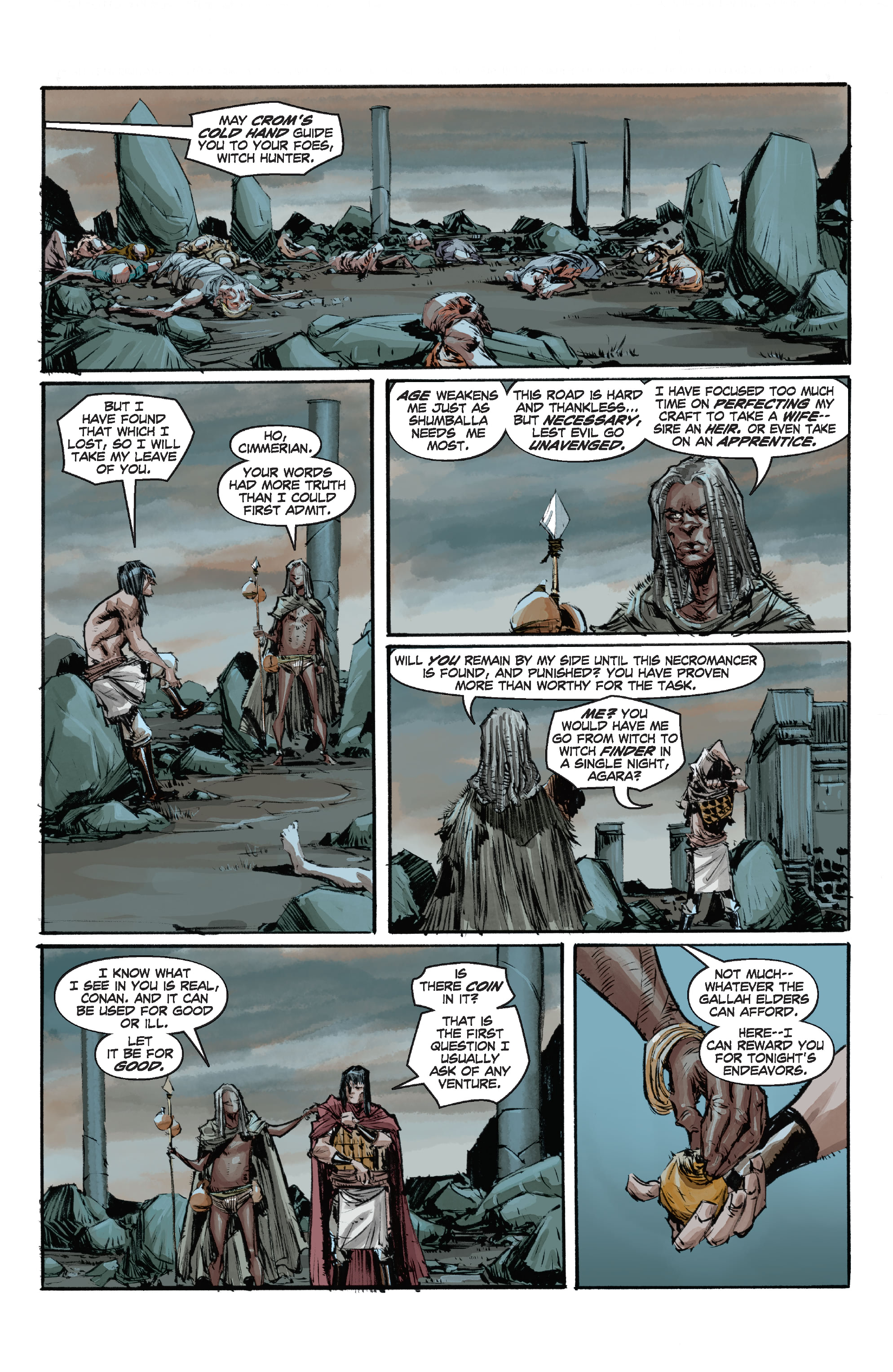 Read online Conan Chronicles Epic Collection comic -  Issue # TPB Shadows Over Kush (Part 1) - 43