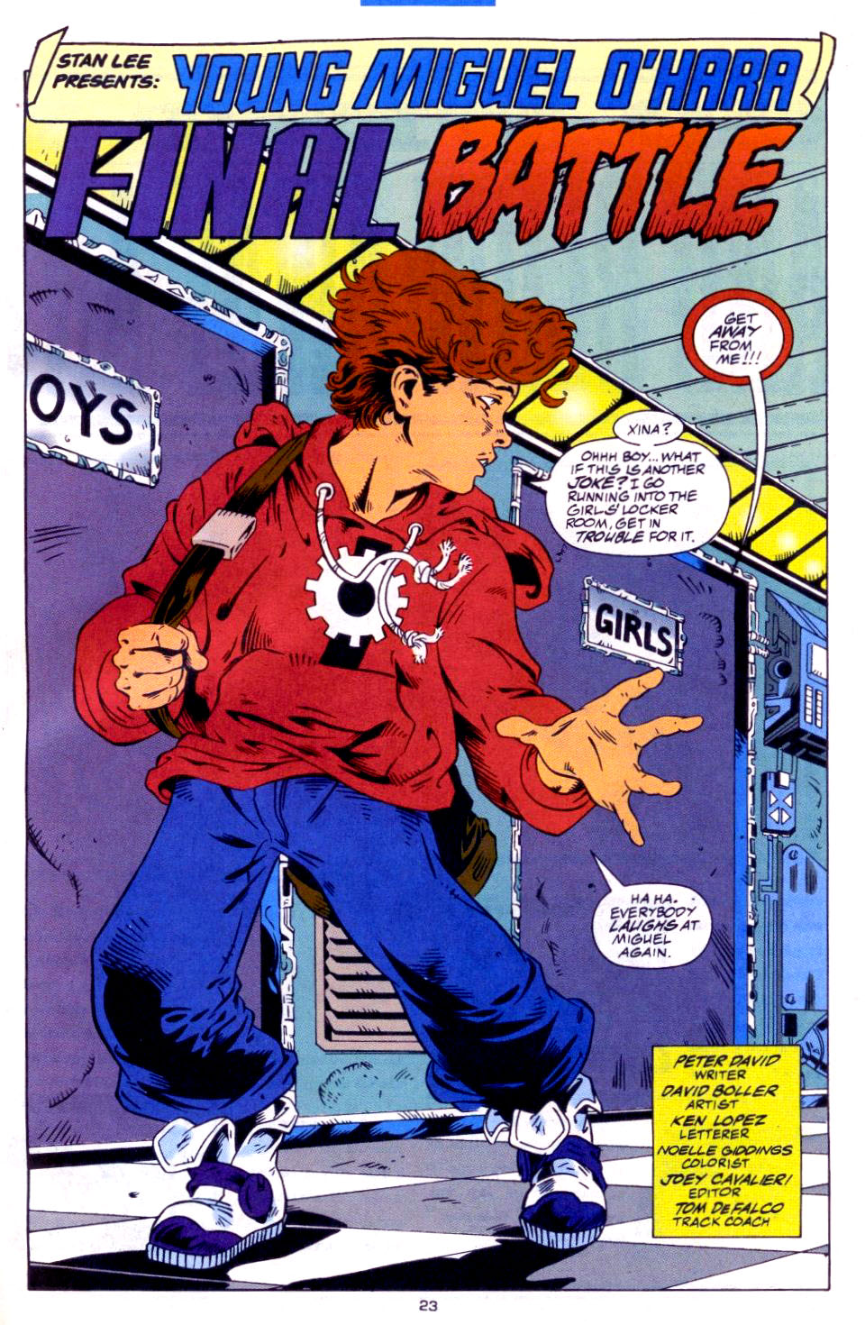 Read online Spider-Man 2099 (1992) comic -  Issue #28 - 19