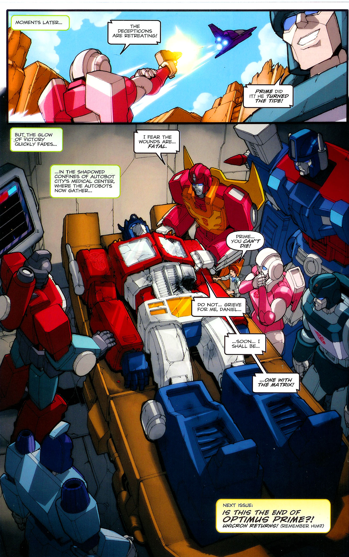 Read online The Transformers The Animated Movie comic Issue 1