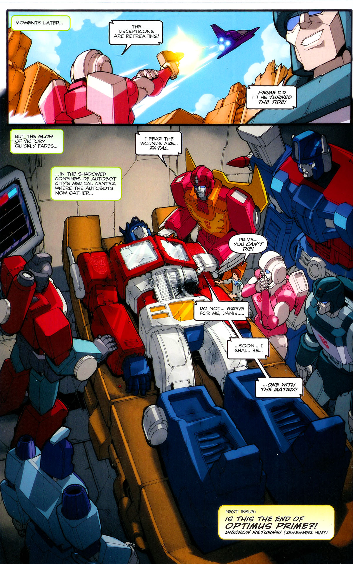 Read online The Transformers: The Animated Movie comic -  Issue #1 - 23