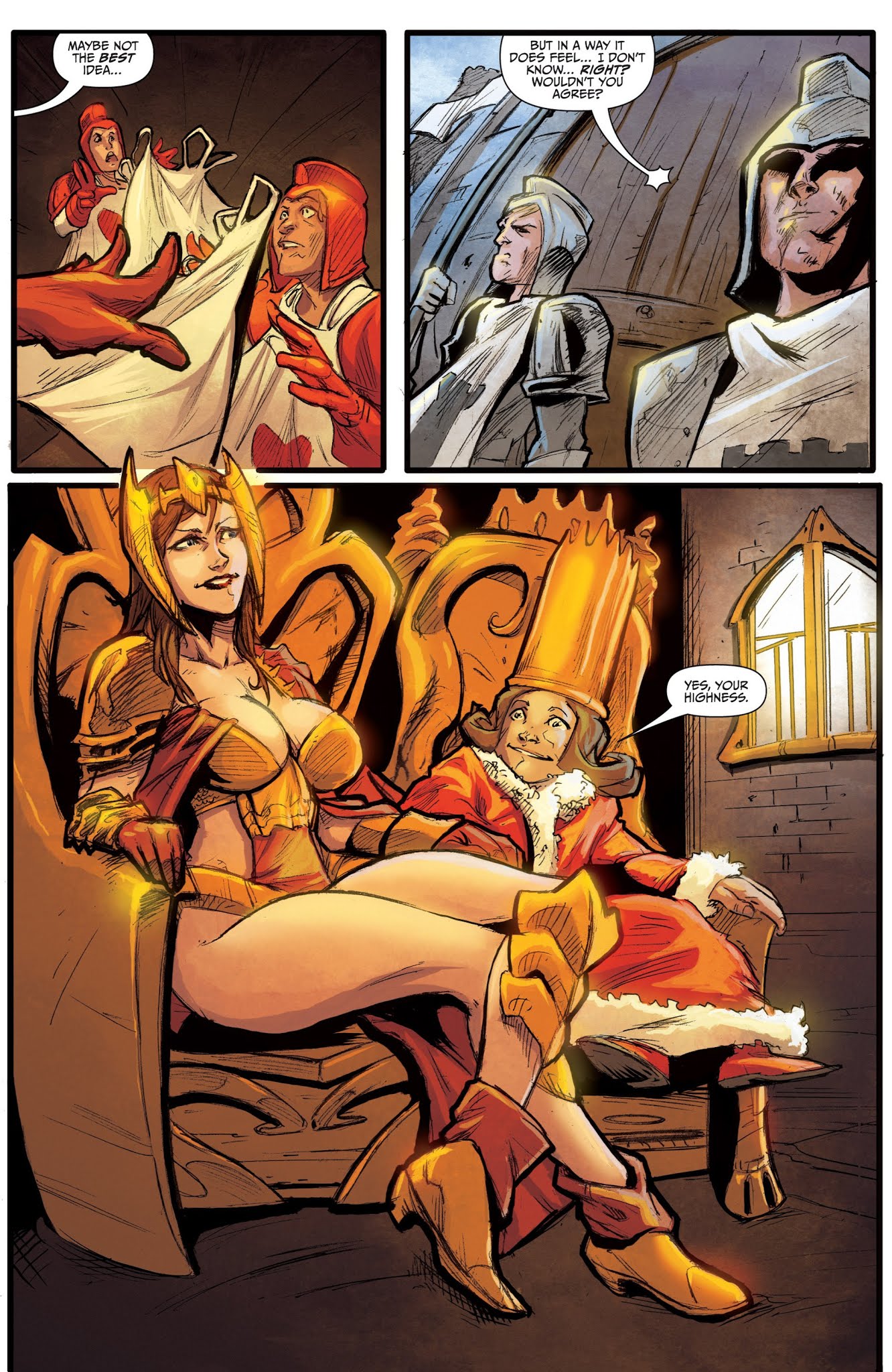 Read online Grimm Fairy Tales presents Wonderland: Through the Looking Glass comic -  Issue #2 - 19