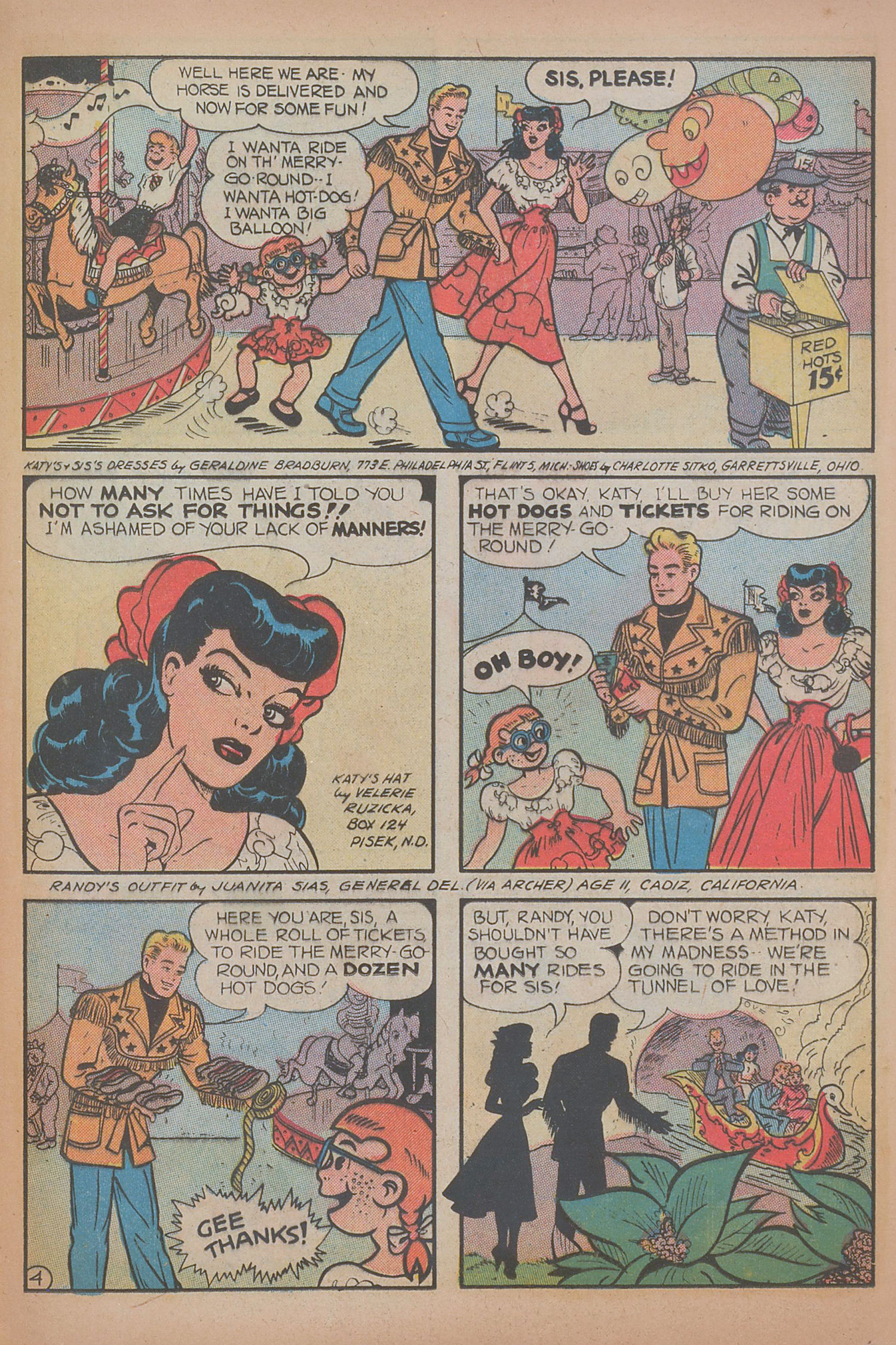 Read online Katy Keene (1949) comic -  Issue #5 - 21