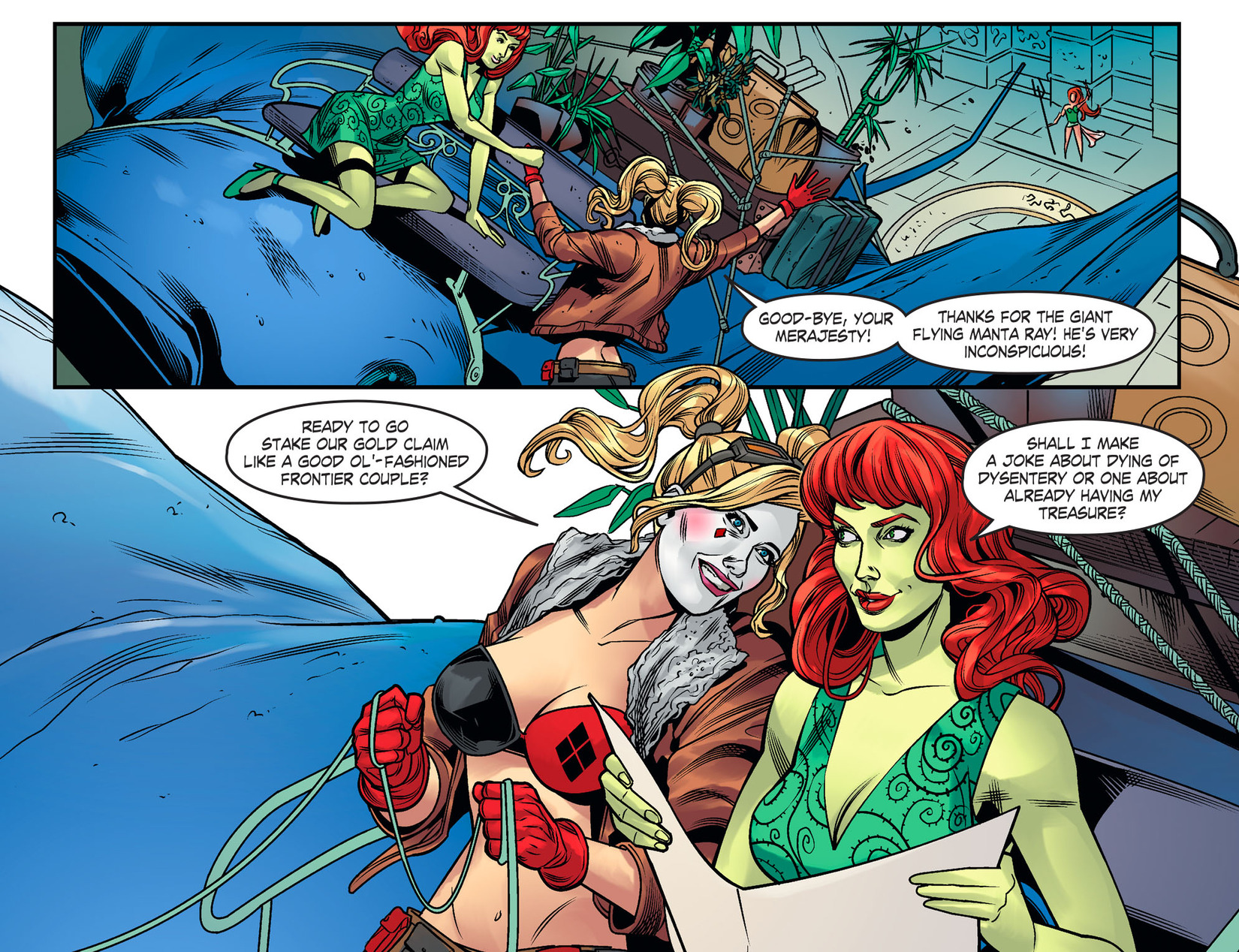 Read online DC Comics: Bombshells comic -  Issue #77 - 20