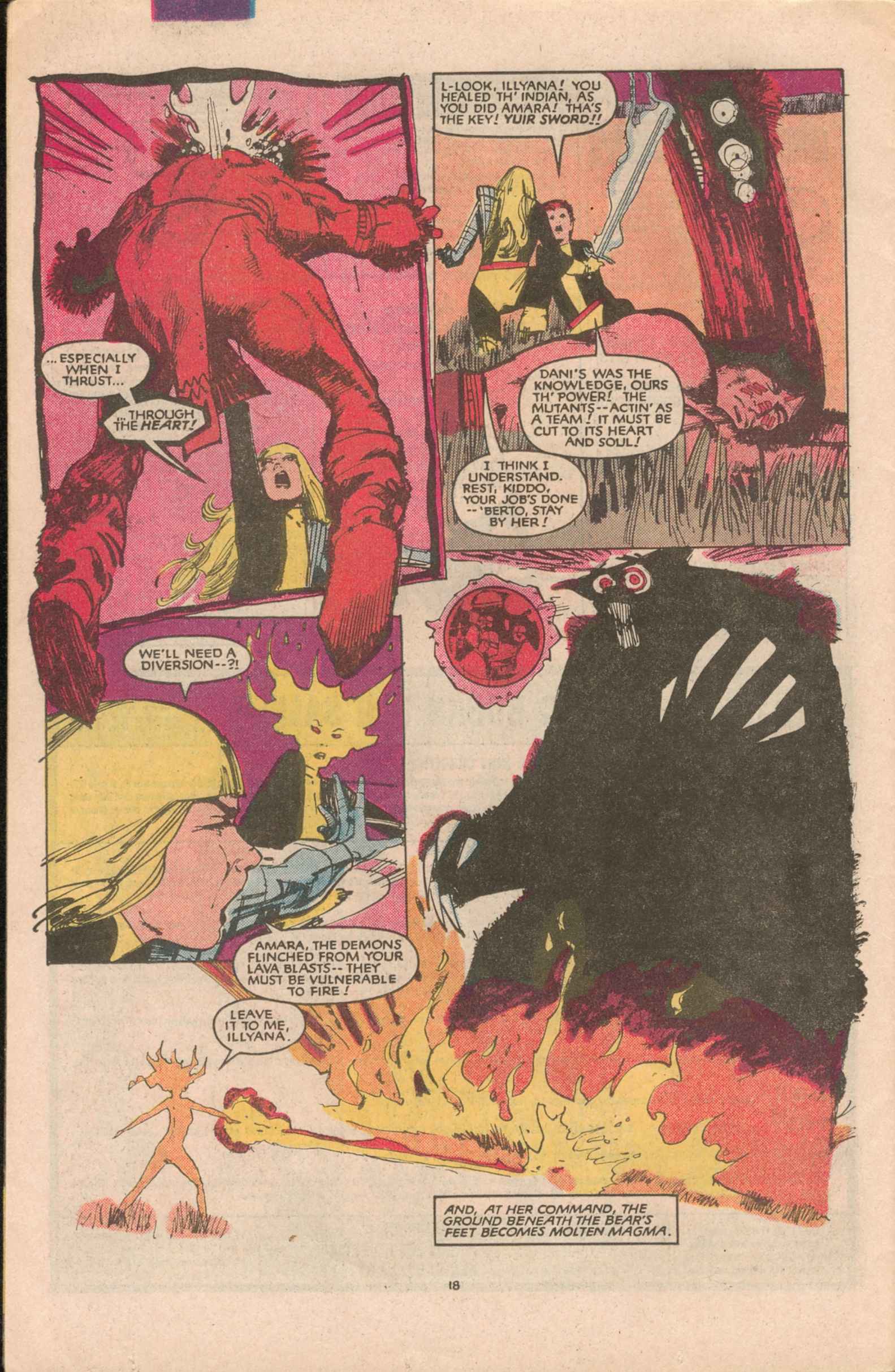 Read online The New Mutants comic -  Issue #20 - 17