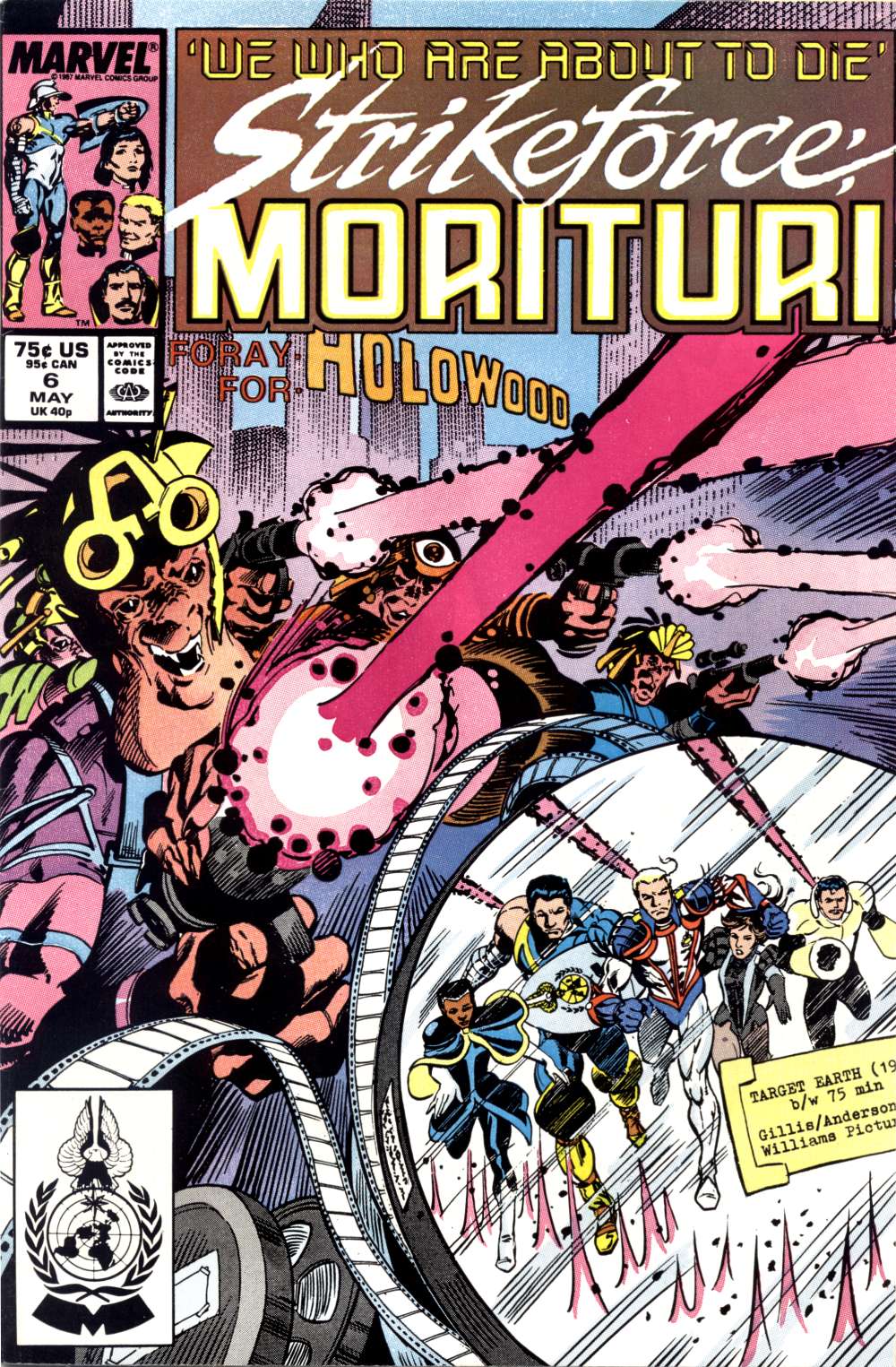 Read online Strikeforce: Morituri comic -  Issue #6 - 1
