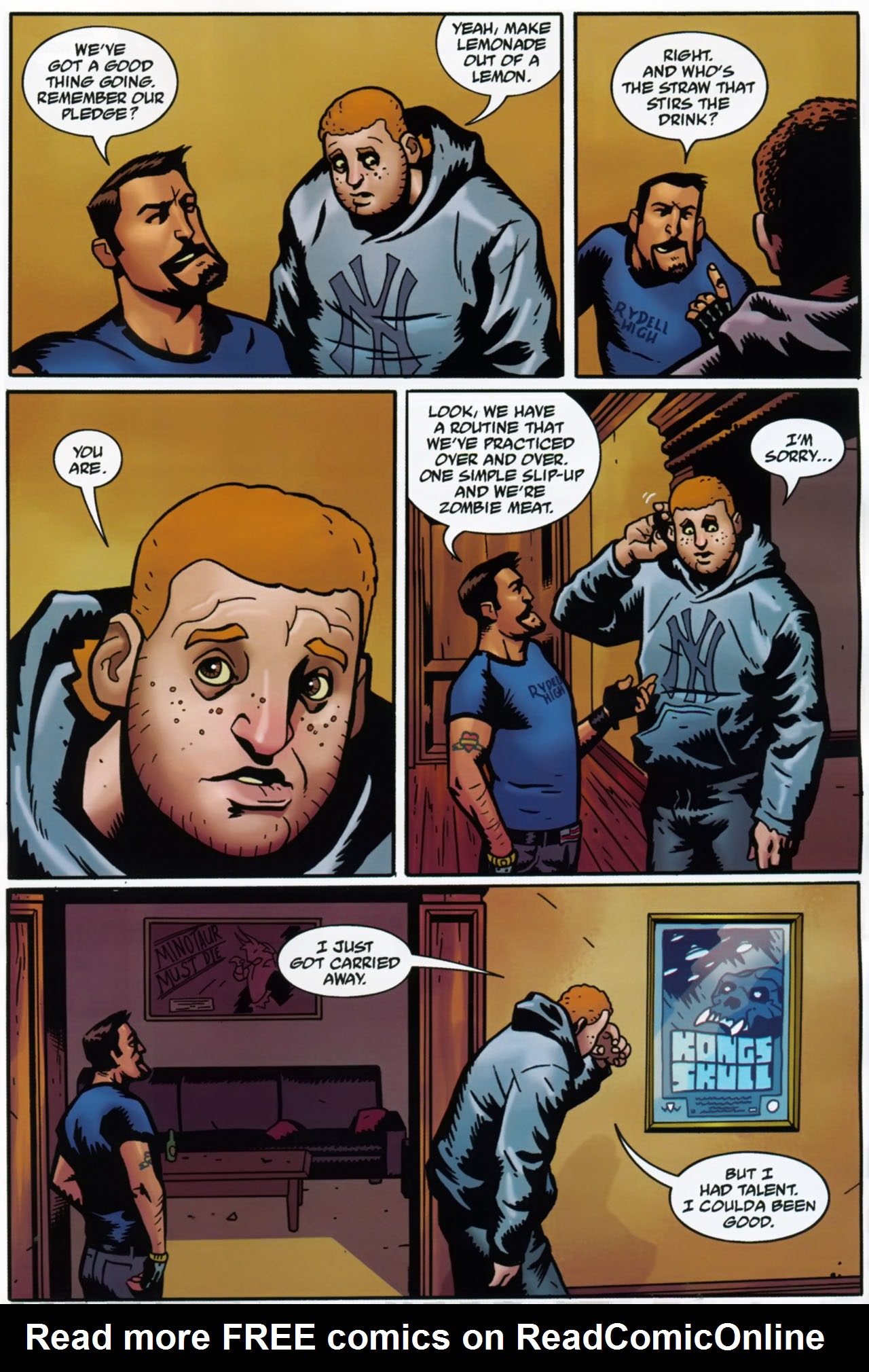 Read online Living With The Dead comic -  Issue #1 - 9