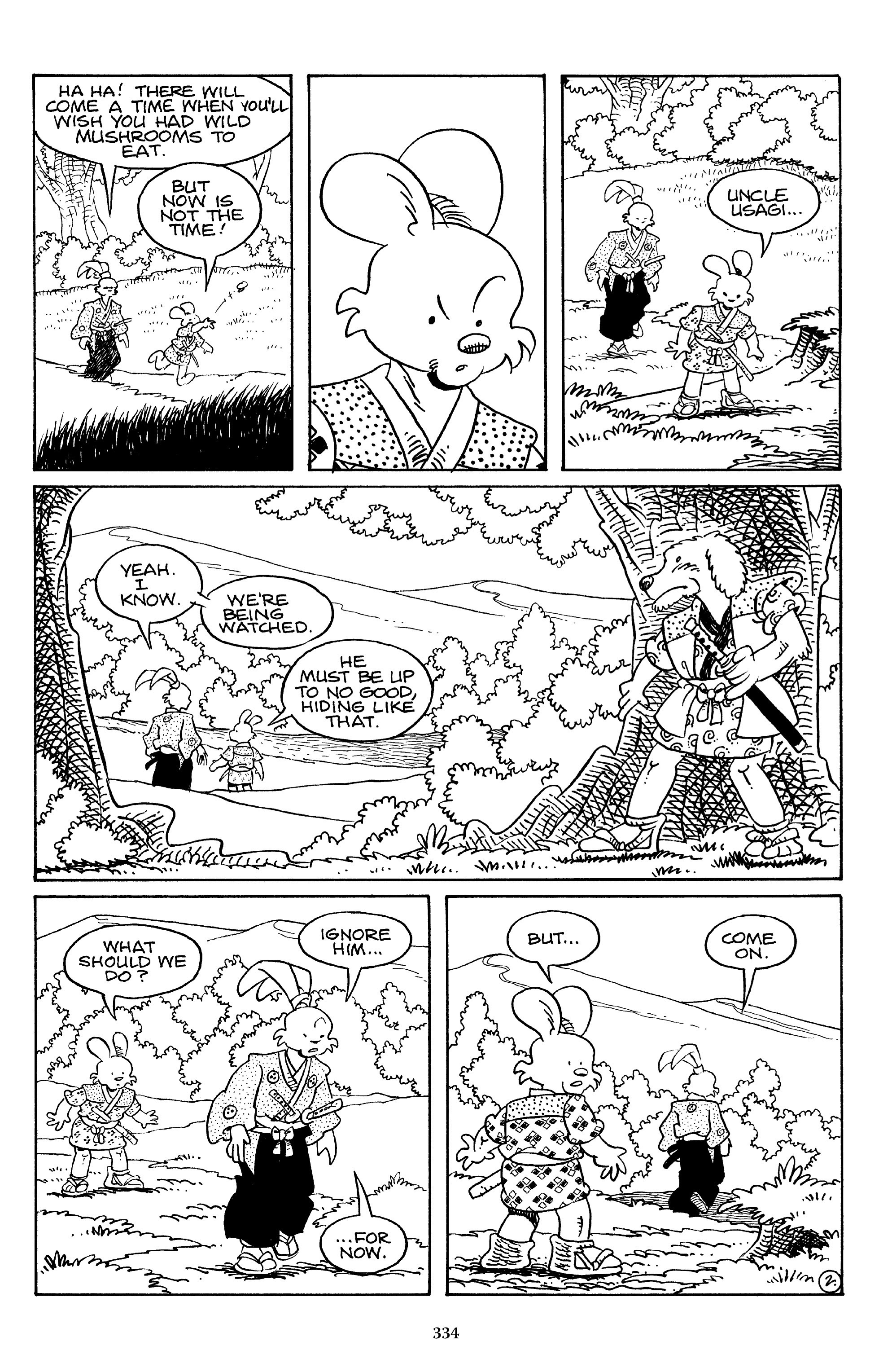 Read online The Usagi Yojimbo Saga comic -  Issue # TPB 4 - 331