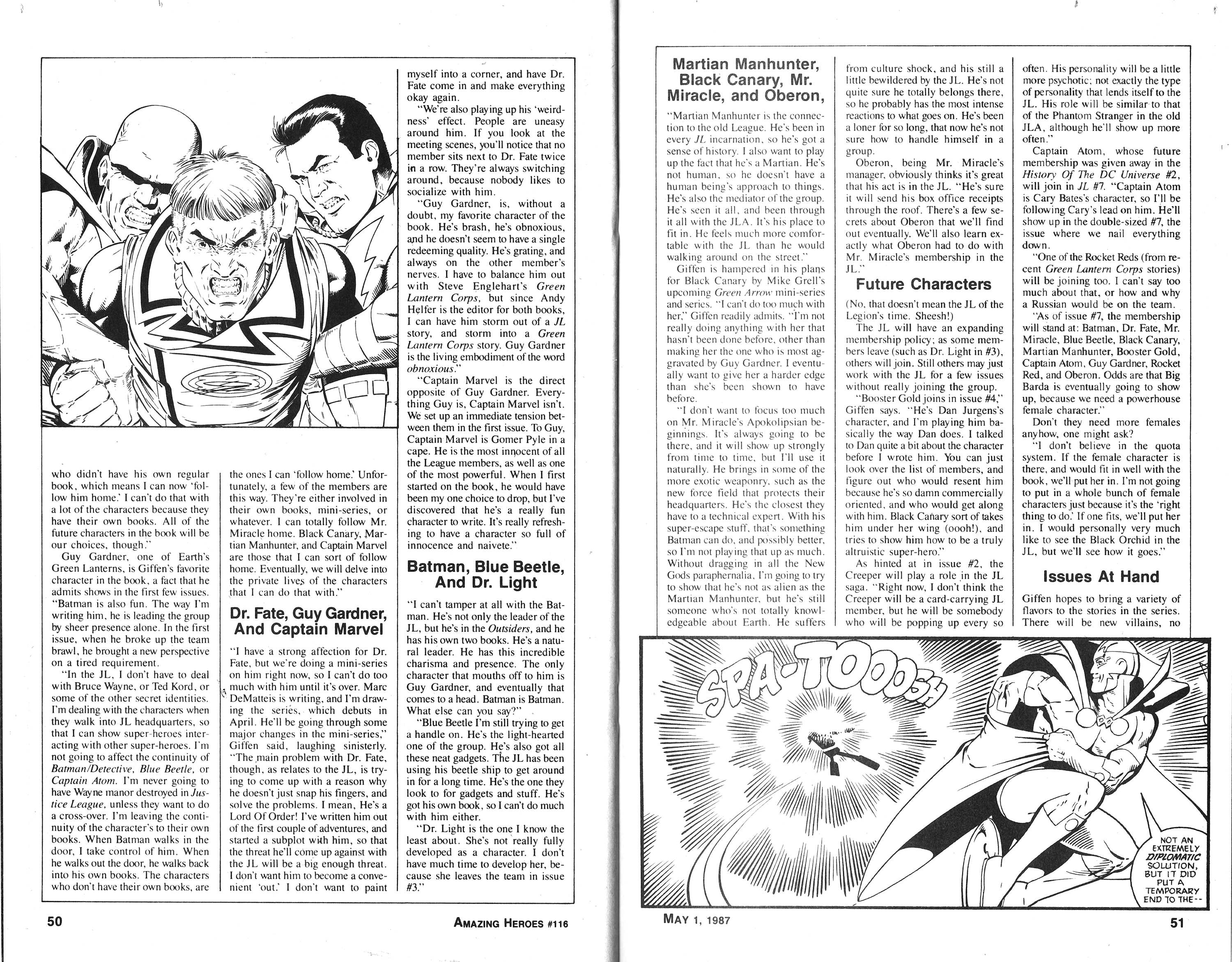Read online Amazing Heroes comic -  Issue #116 - 26