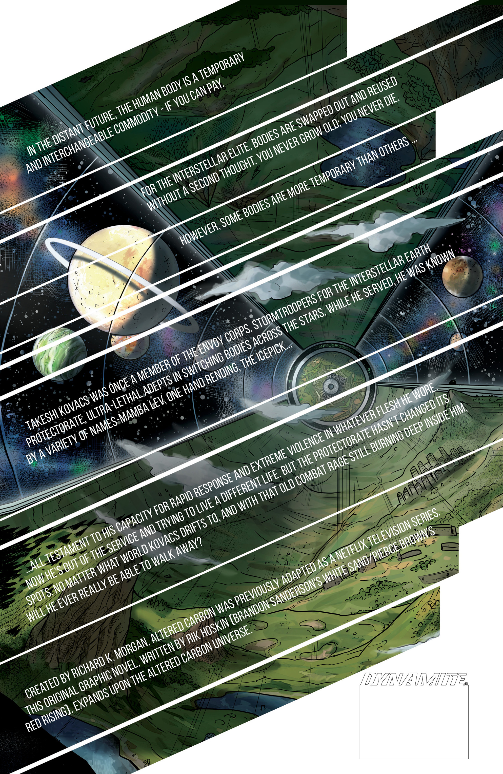 Read online Altered Carbon: Download Blues comic -  Issue # TPB - 134