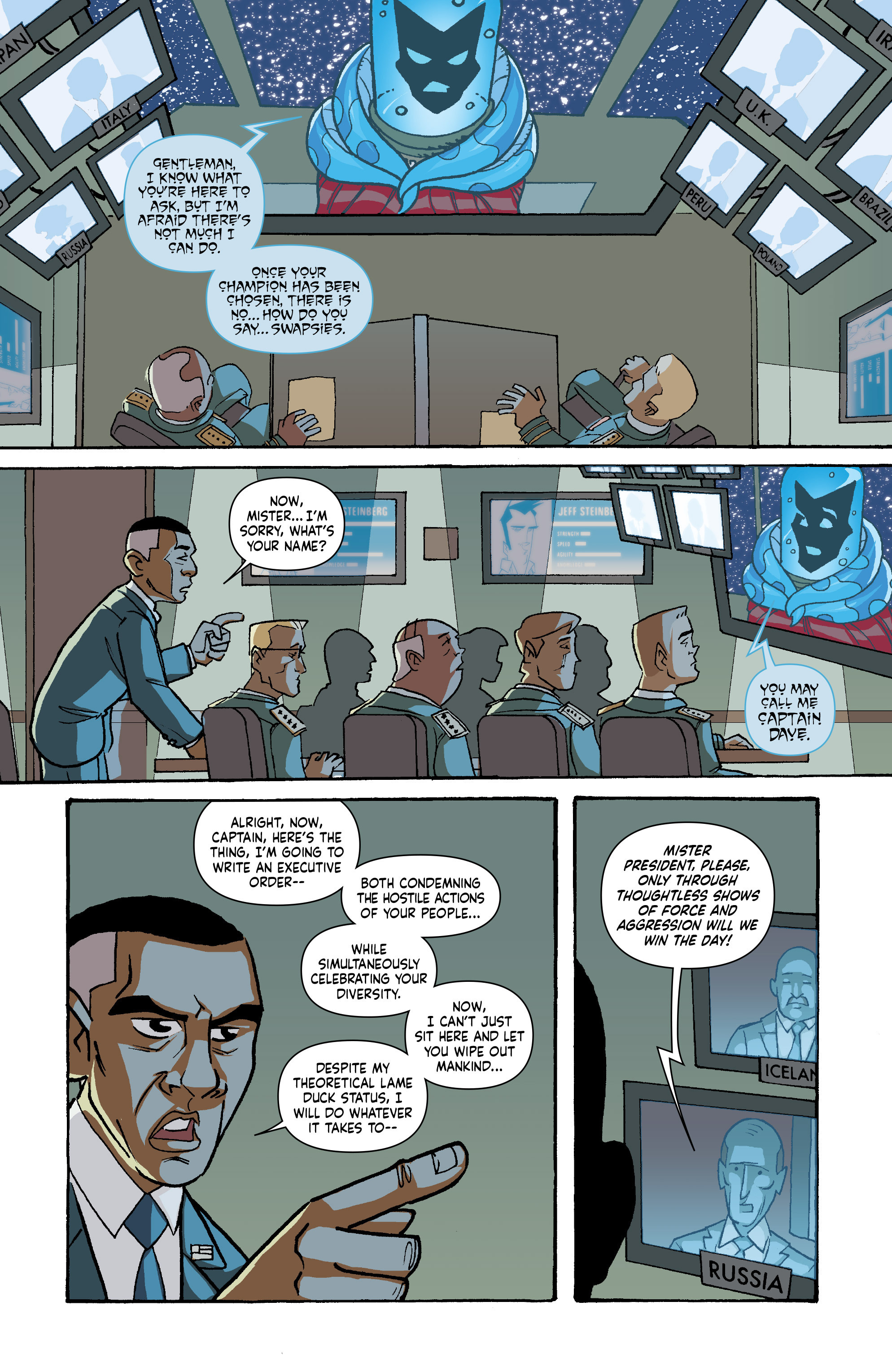 Read online Jeff Steinberg Champion of Earth comic -  Issue #1 - 40