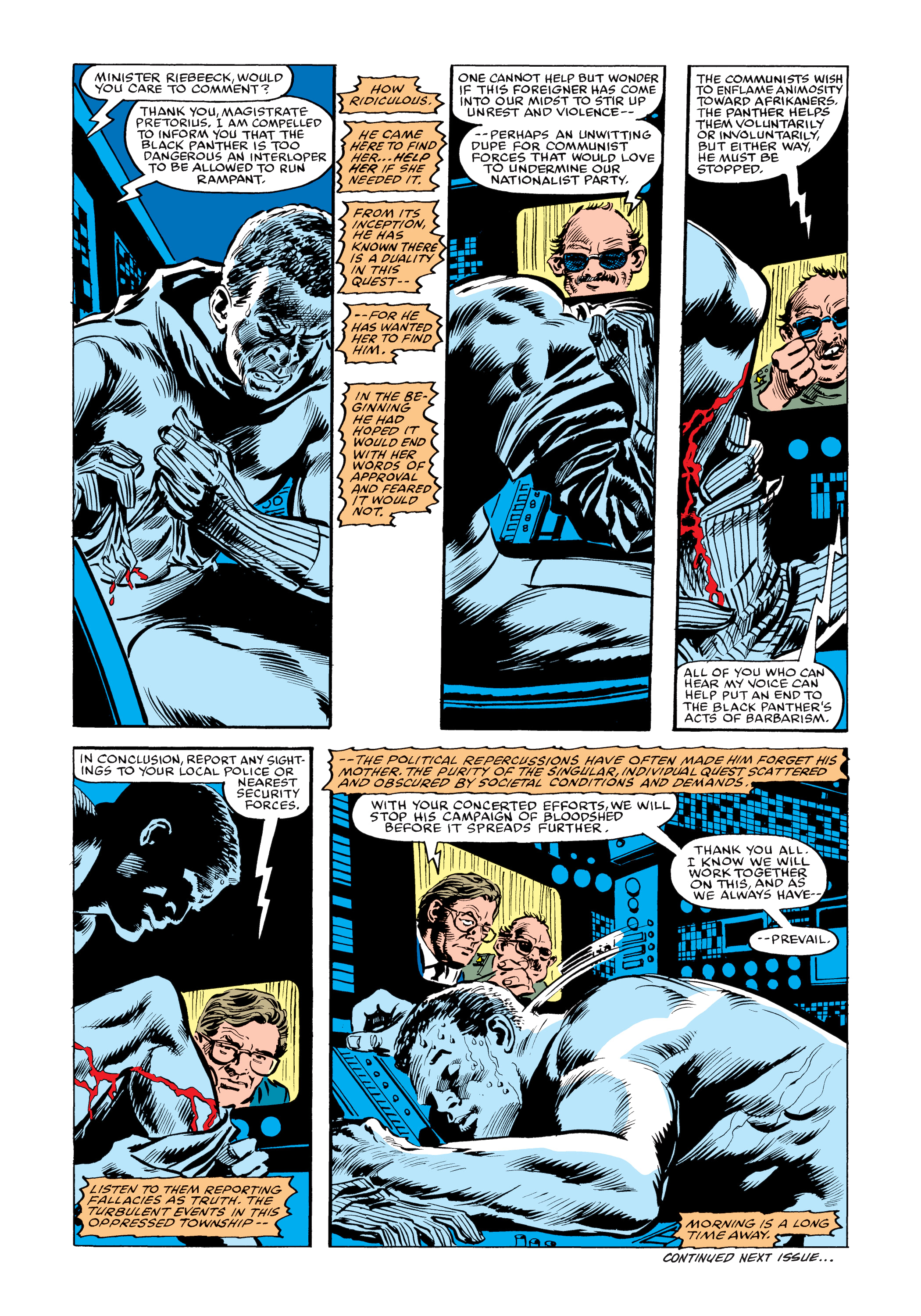 Read online Marvel Masterworks: The Black Panther comic -  Issue # TPB 3 (Part 2) - 95
