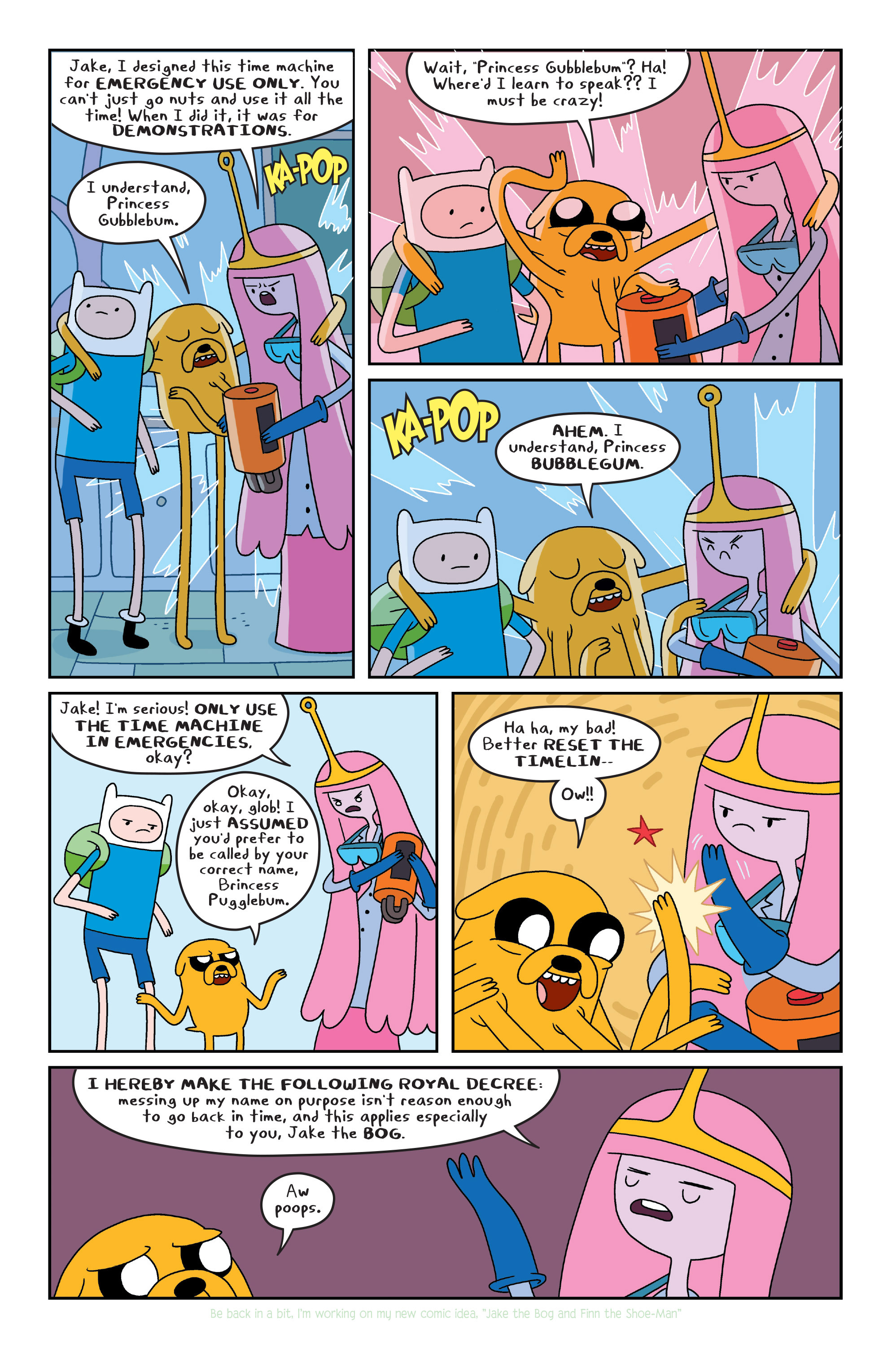 Read online Adventure Time comic -  Issue #6 - 12