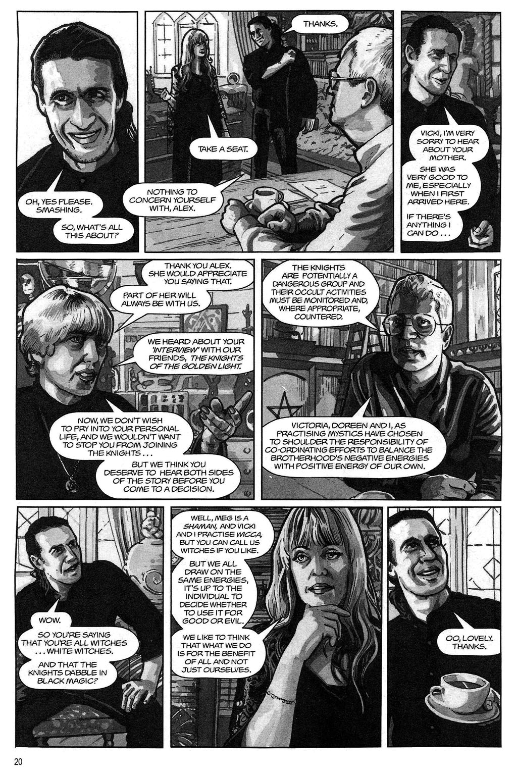 Read online Strangehaven comic -  Issue #17 - 20