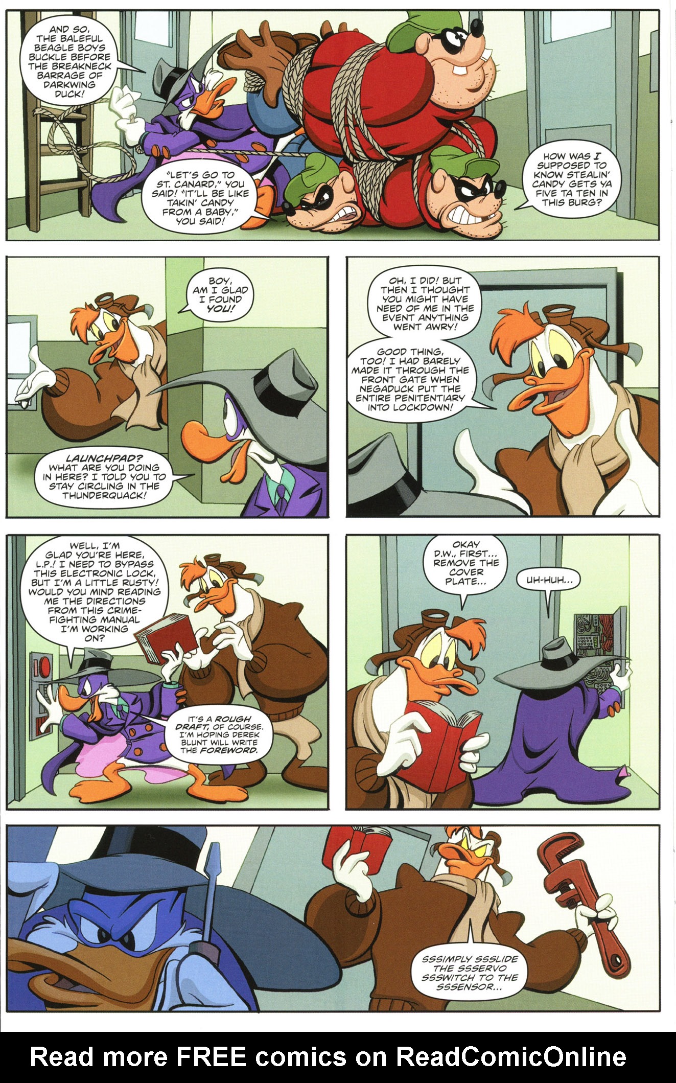 Read online Disney Darkwing Duck comic Issue 2