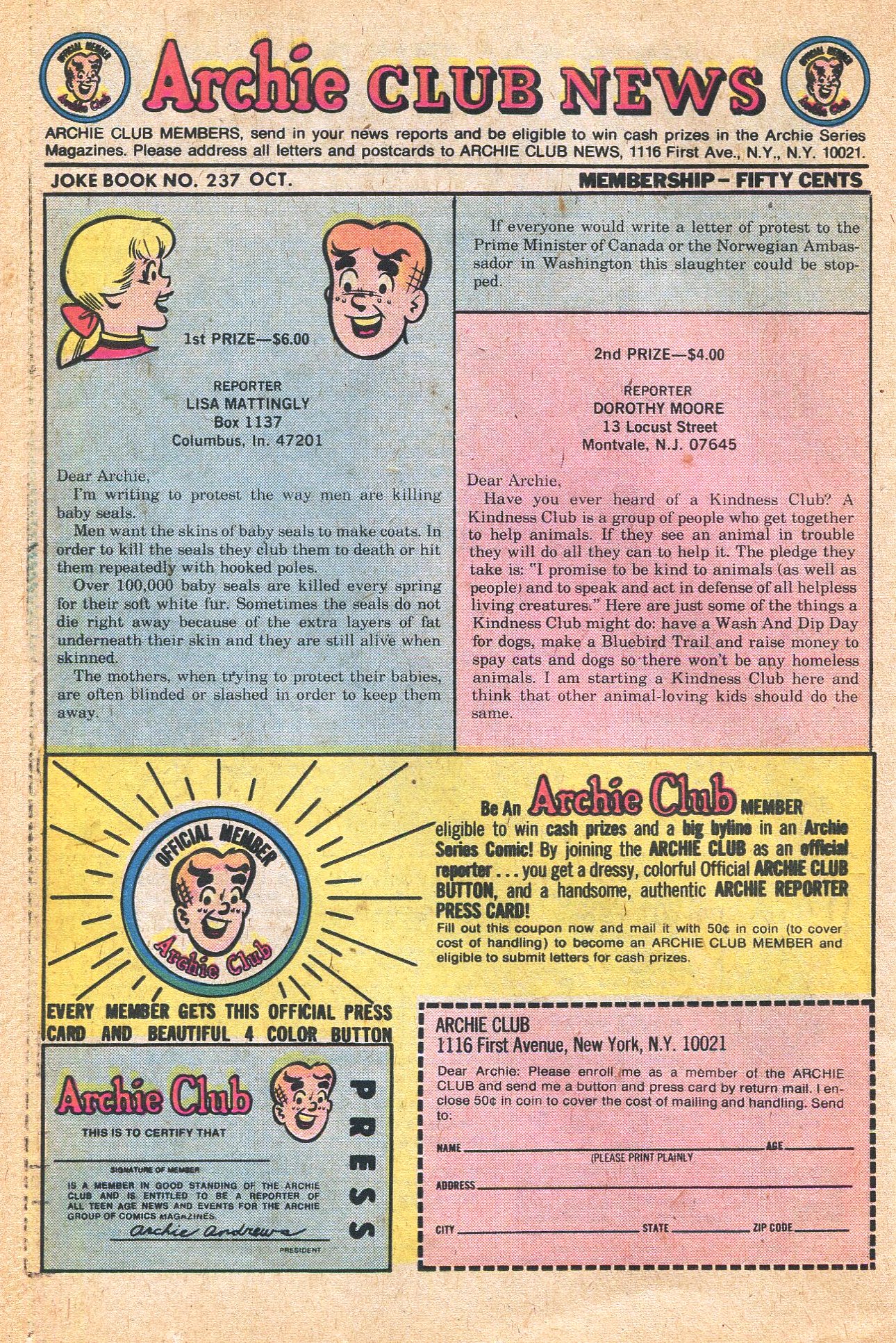 Read online Archie's Joke Book Magazine comic -  Issue #237 - 26