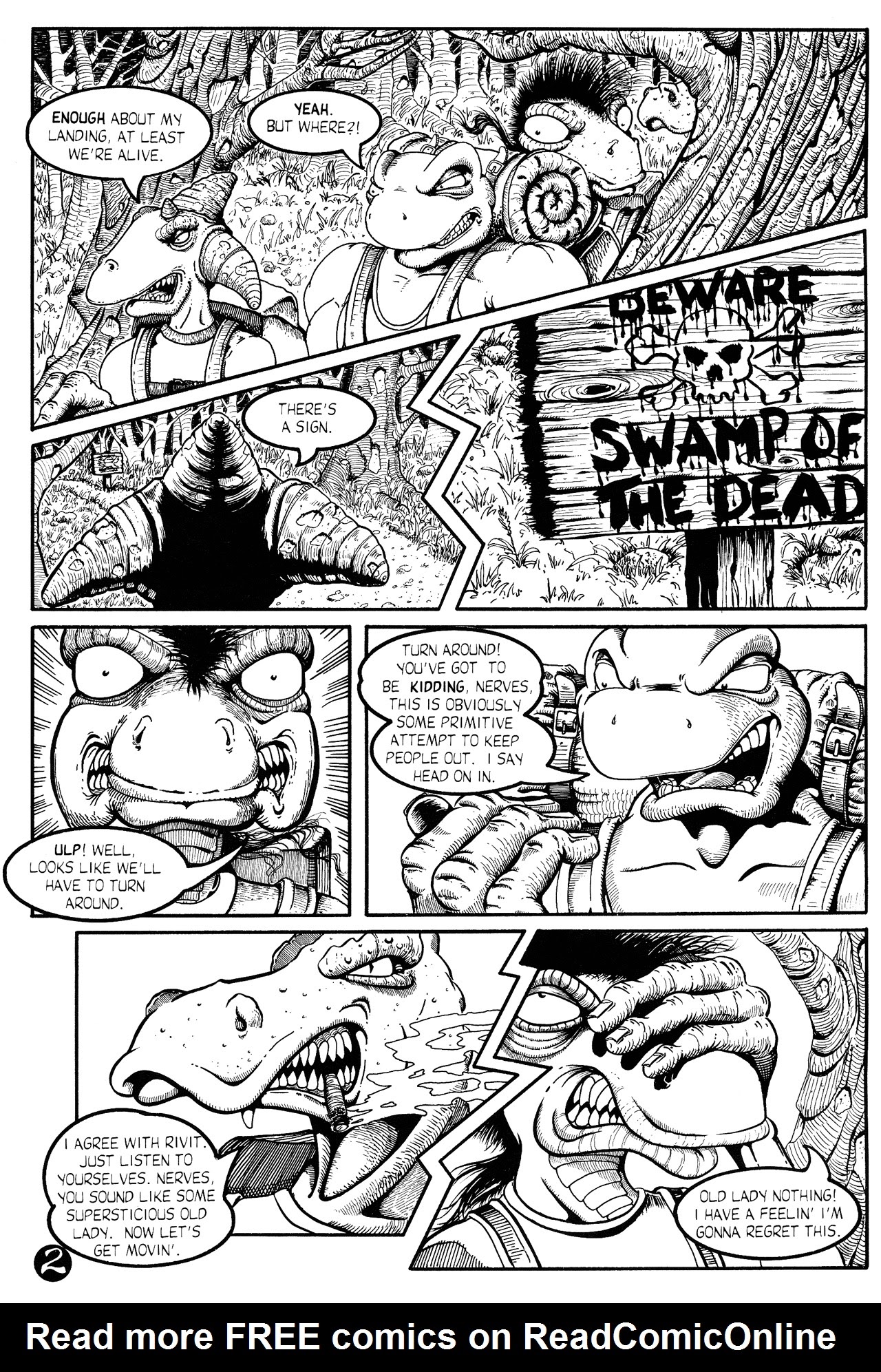 Read online Cold-Blooded Chameleon Commandos comic -  Issue #5 - 3