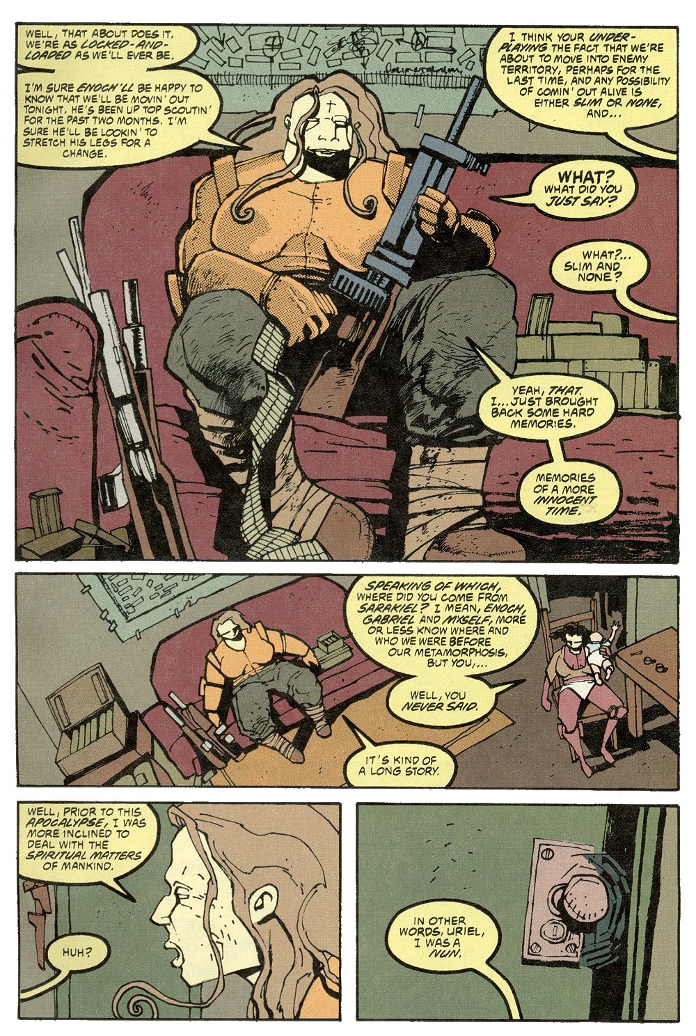 Read online Ted McKeever's Metropol AD comic -  Issue #1 - 11