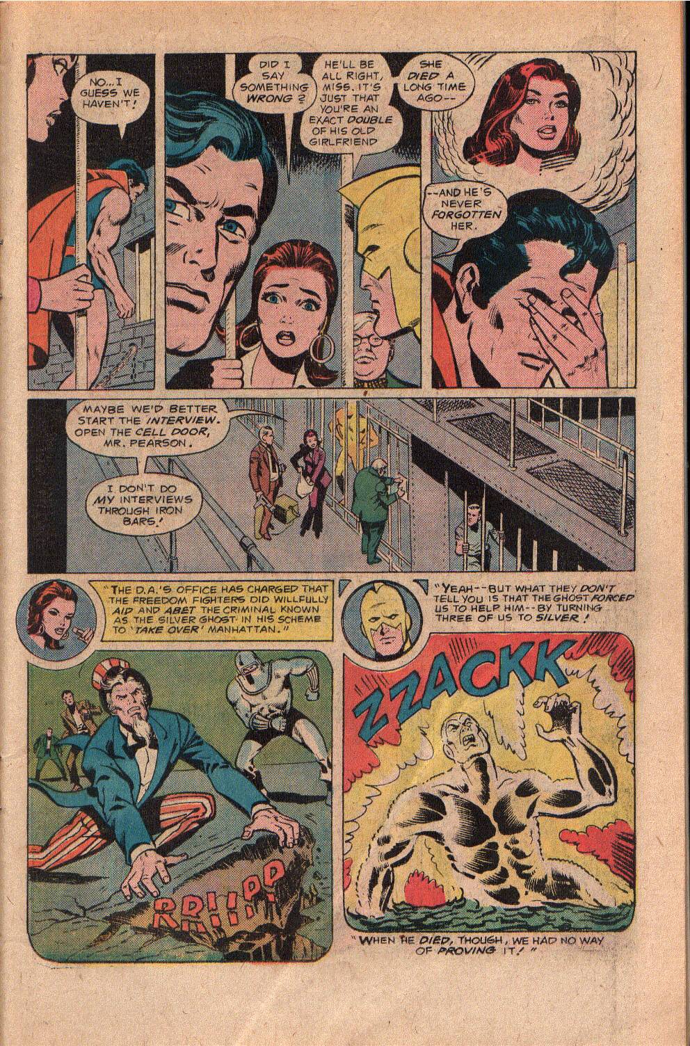 Read online Freedom Fighters (1976) comic -  Issue #5 - 11