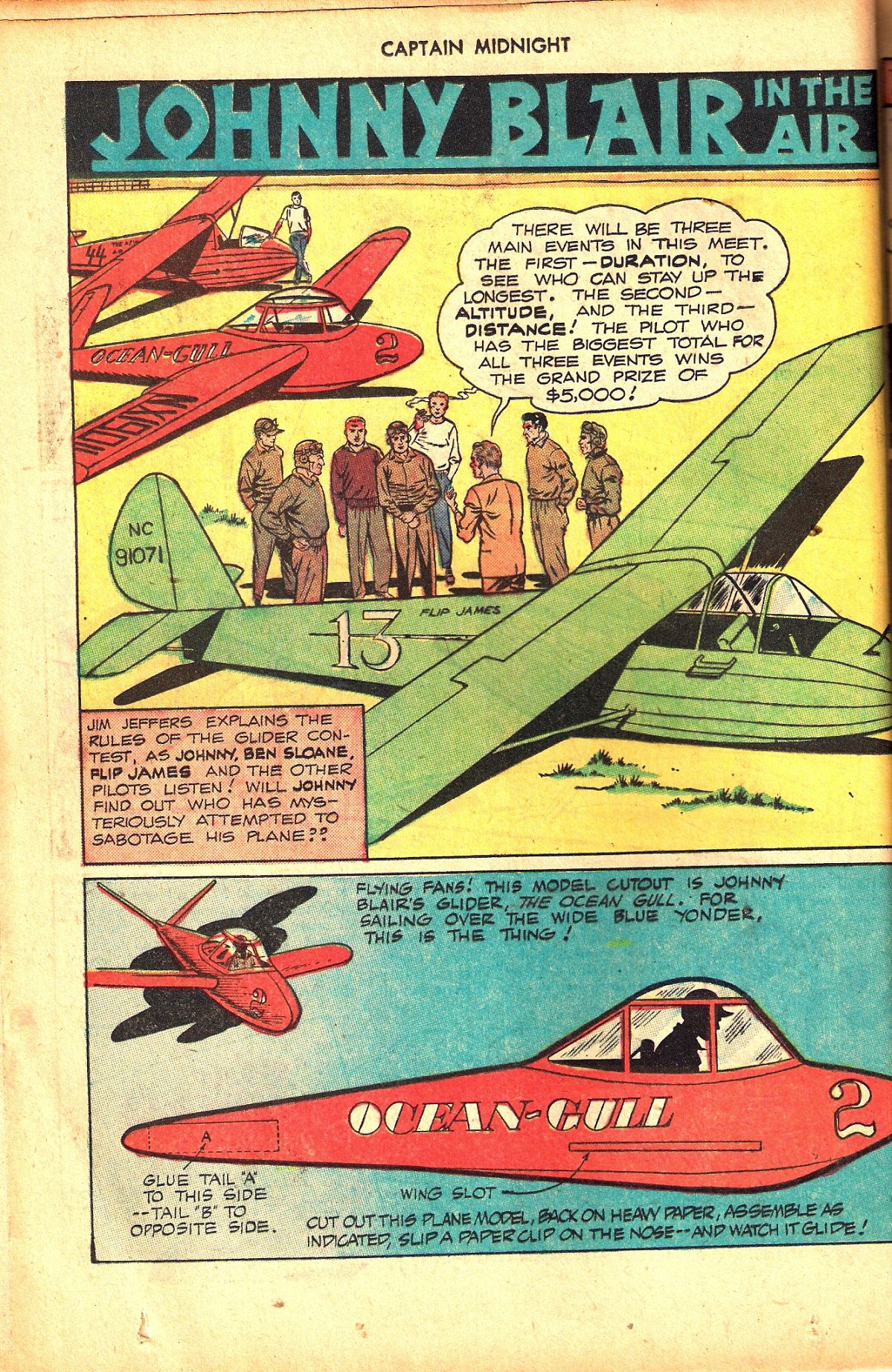 Read online Captain Midnight (1942) comic -  Issue #66 - 14